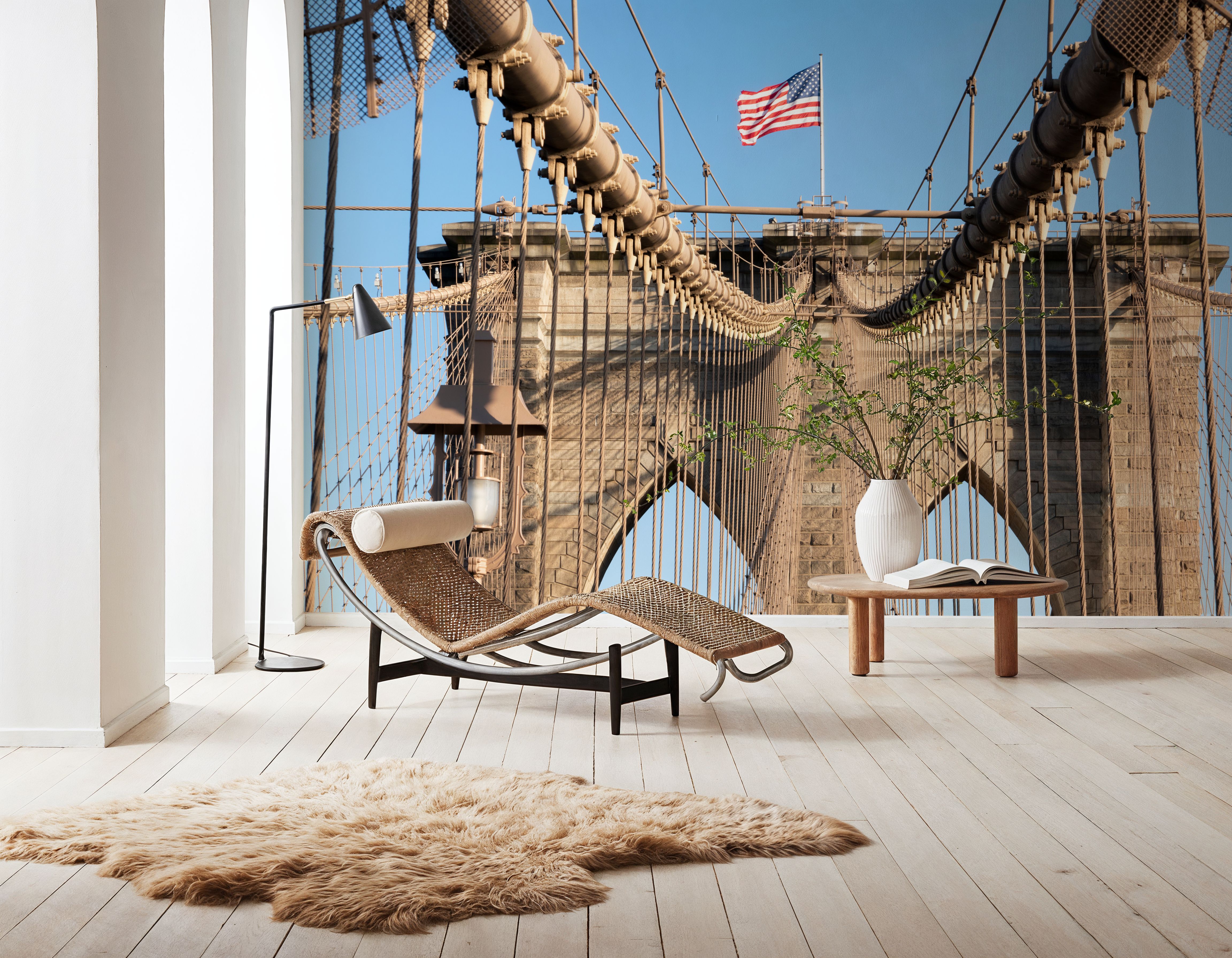 Brooklyn Bridge Symmetry