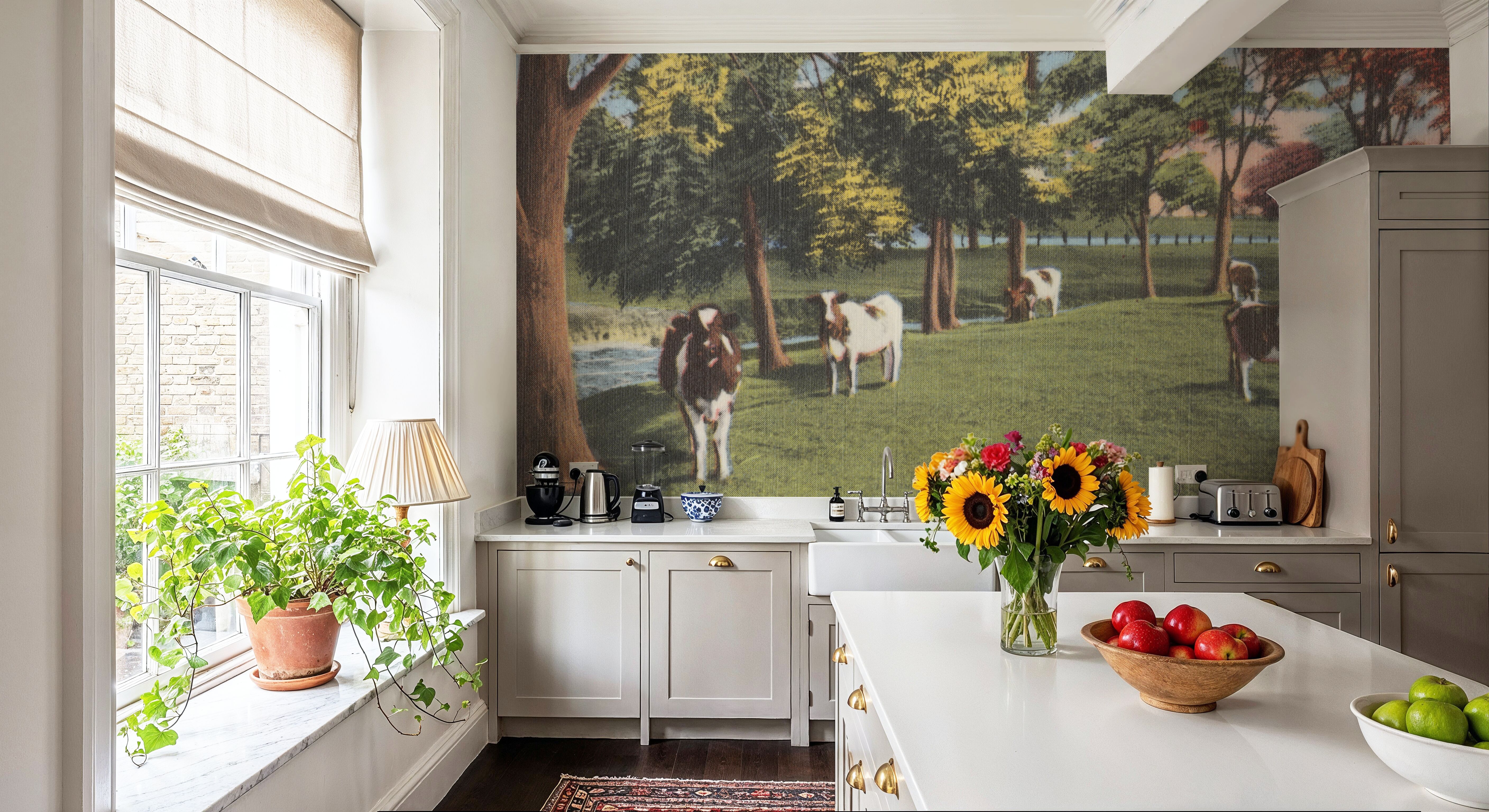 Time for a Break - Screenprint Postcard, Wallpaper