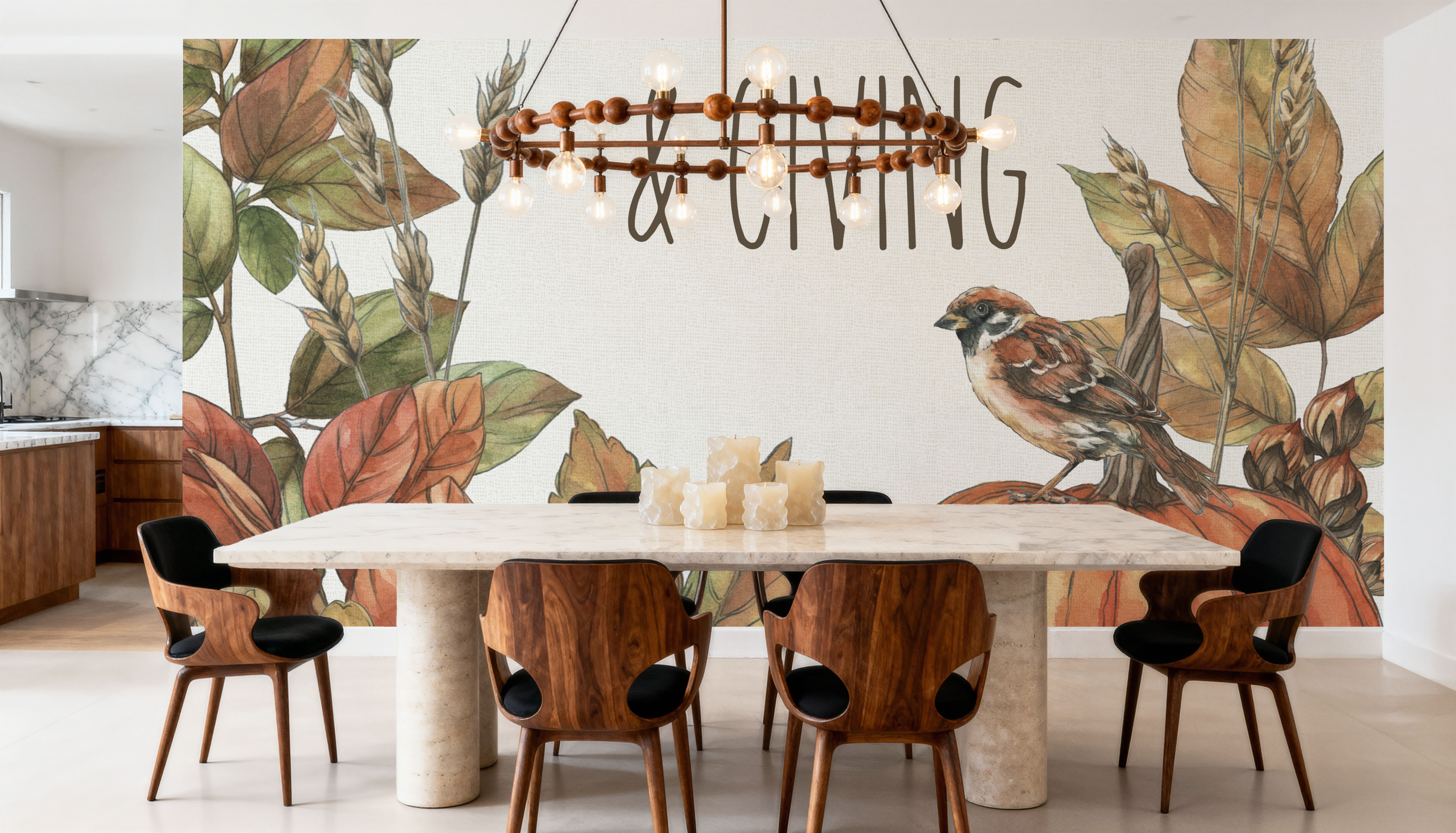 Harvest Home V, Wallpaper