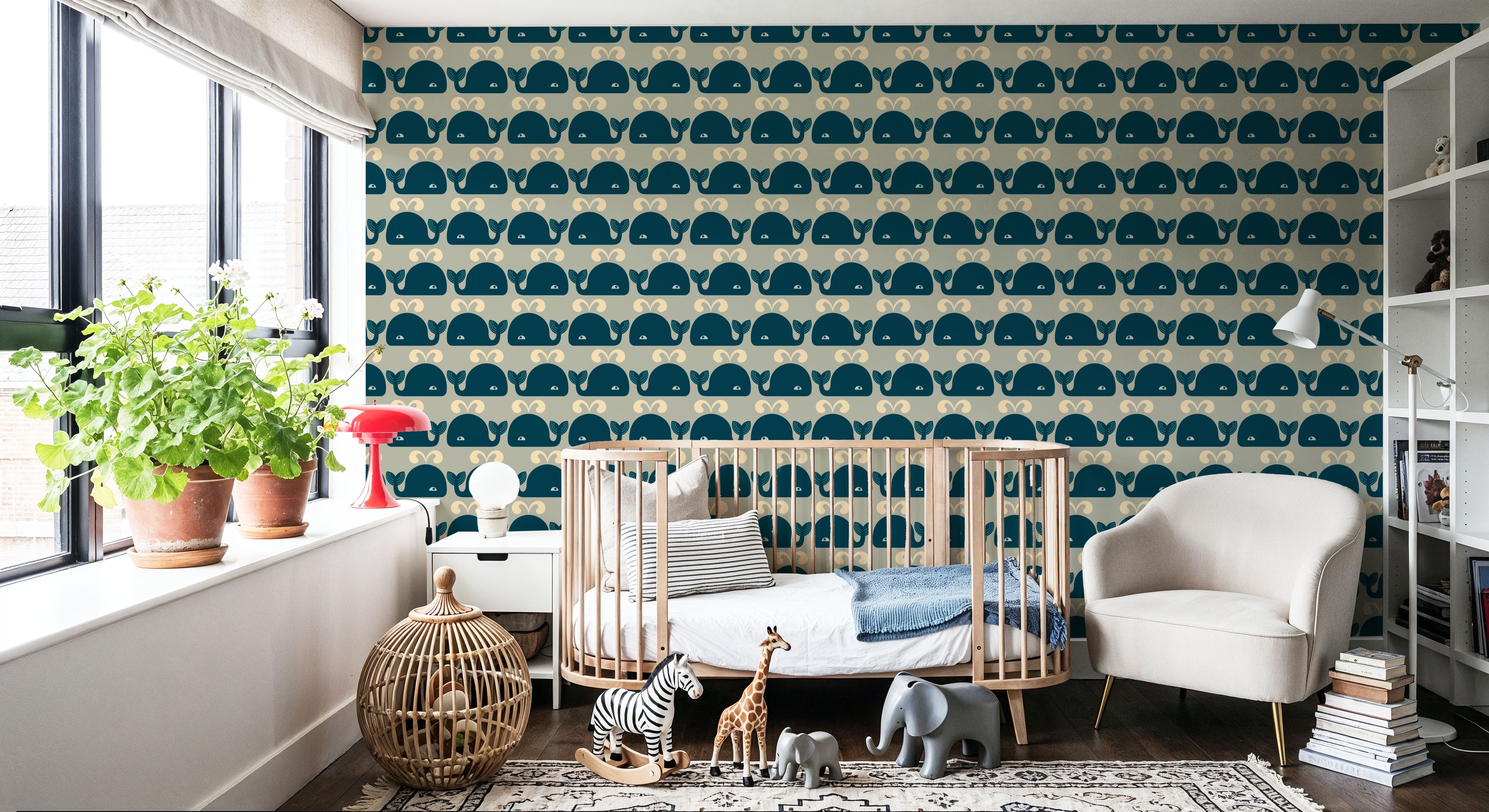 Wandering Whales, Teal