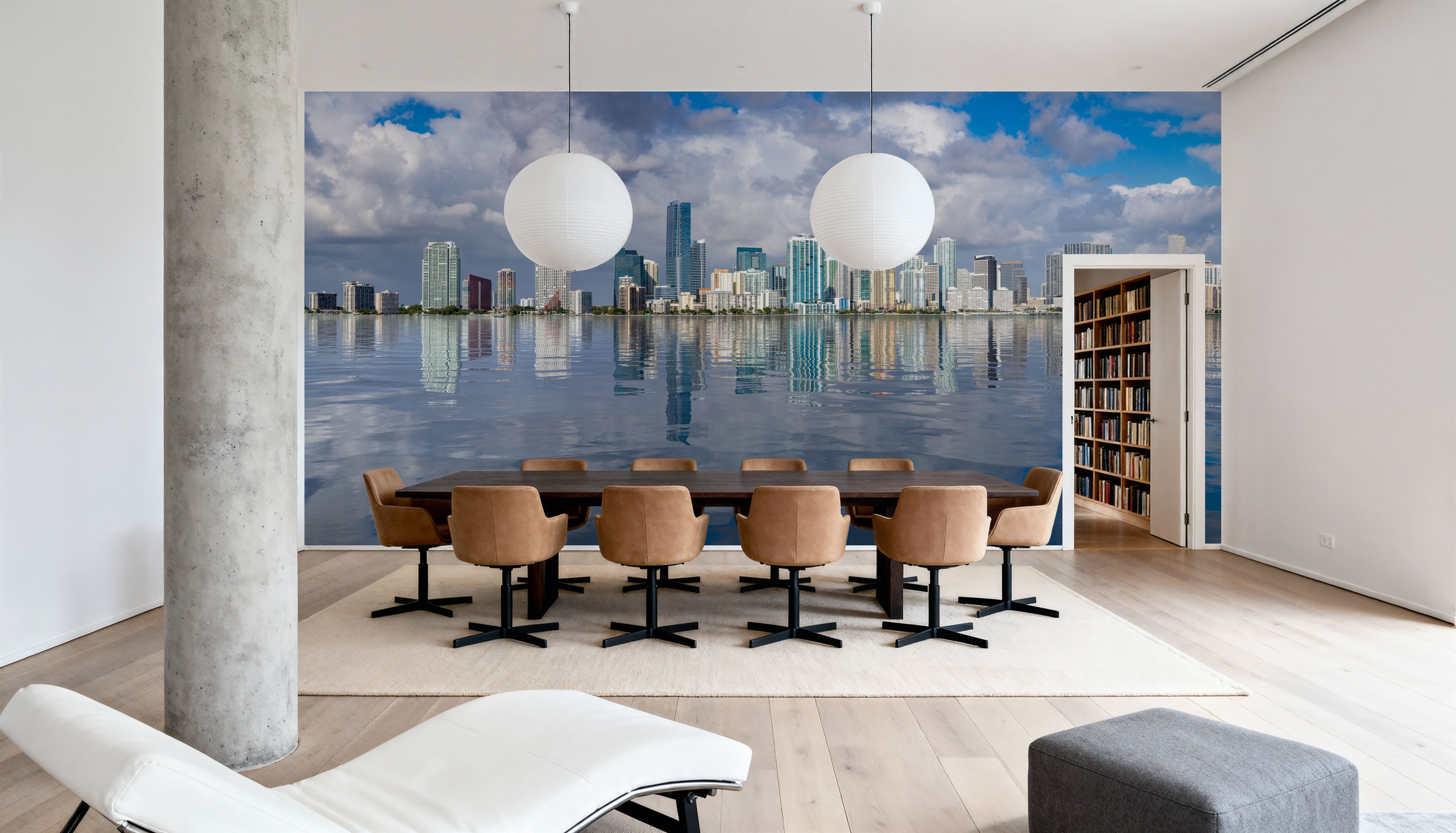 Miami Skyline, Wallpaper