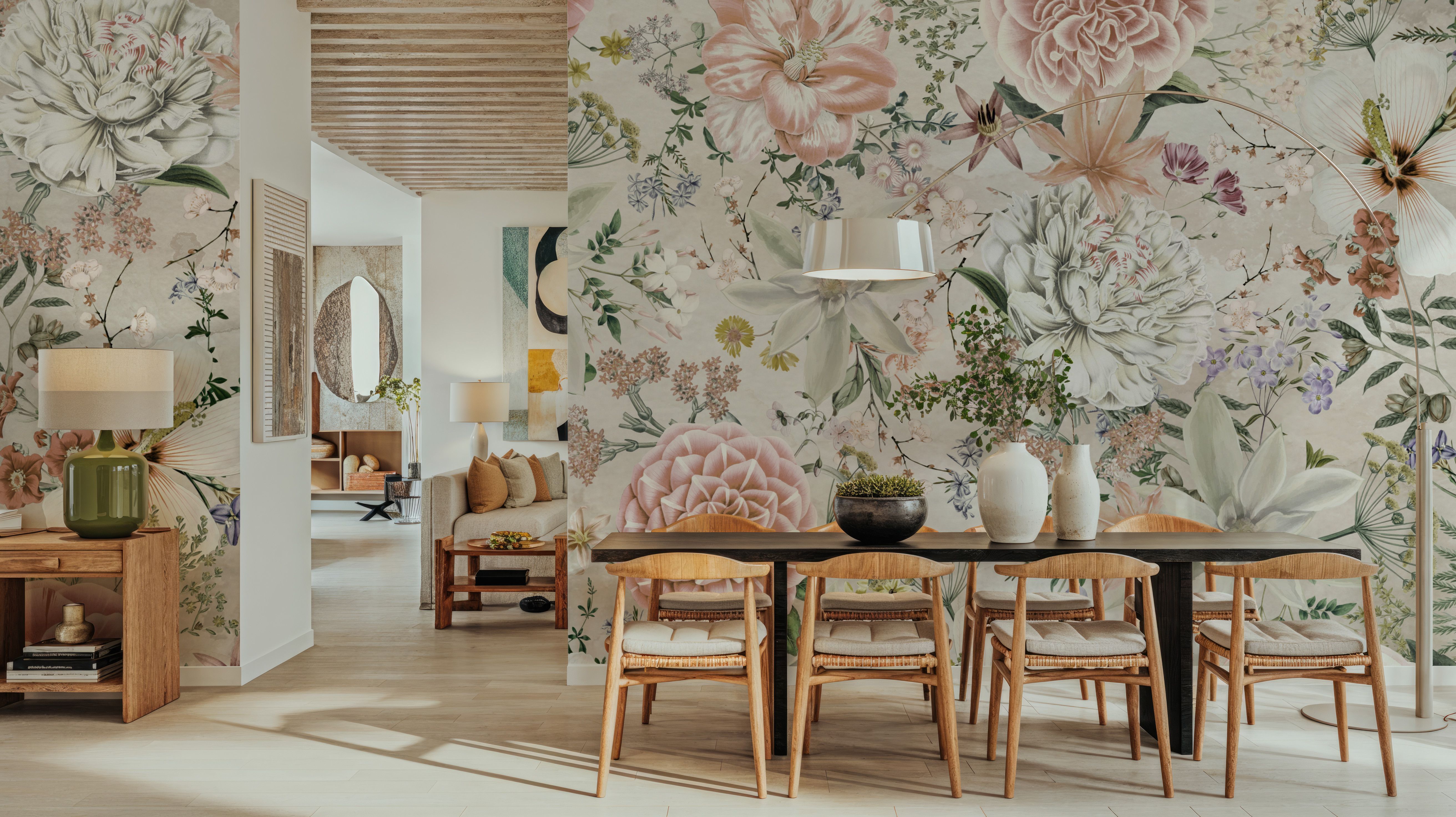 Flowers and Stripes 