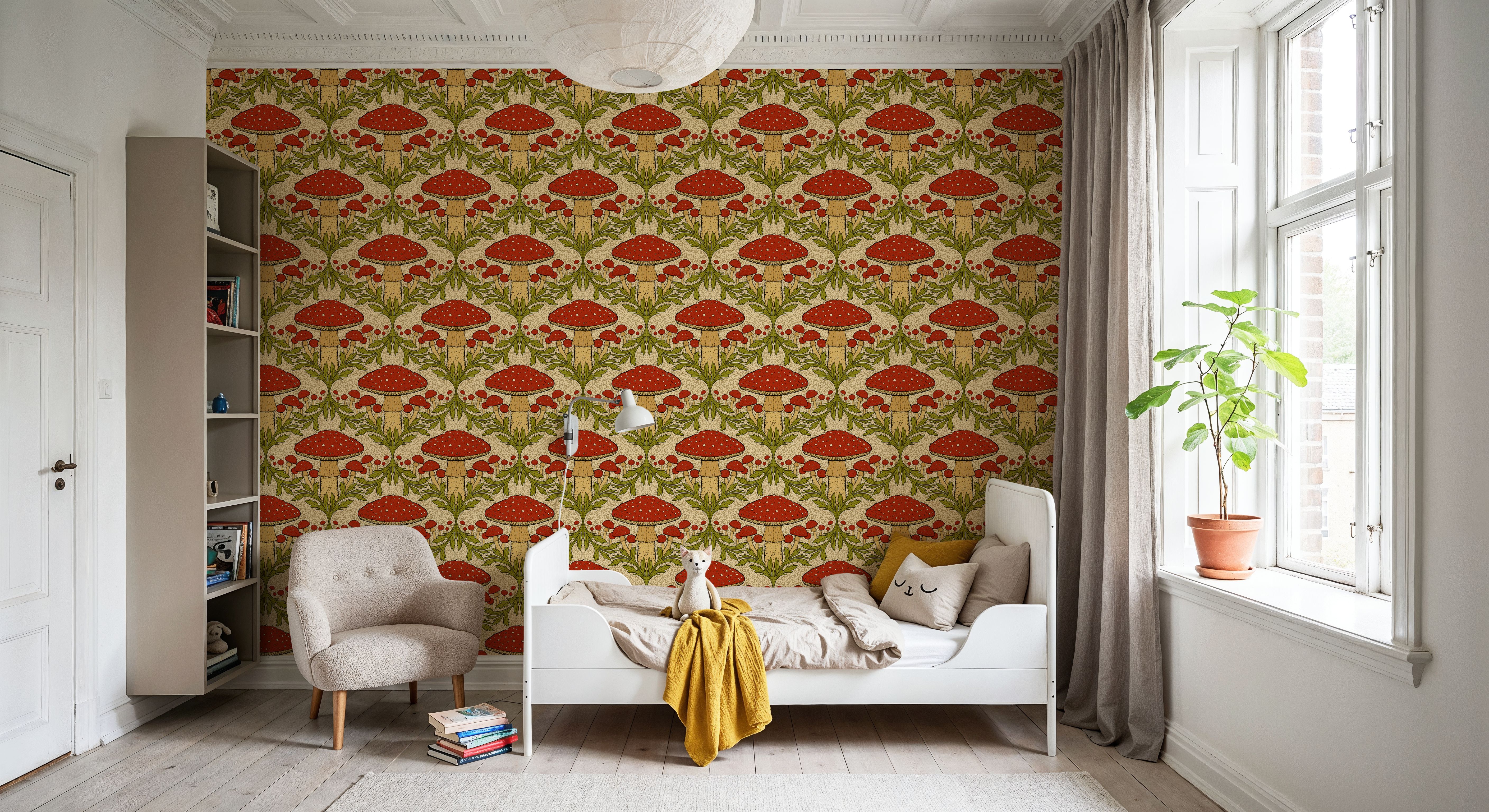 Heritage Toadstool, Red