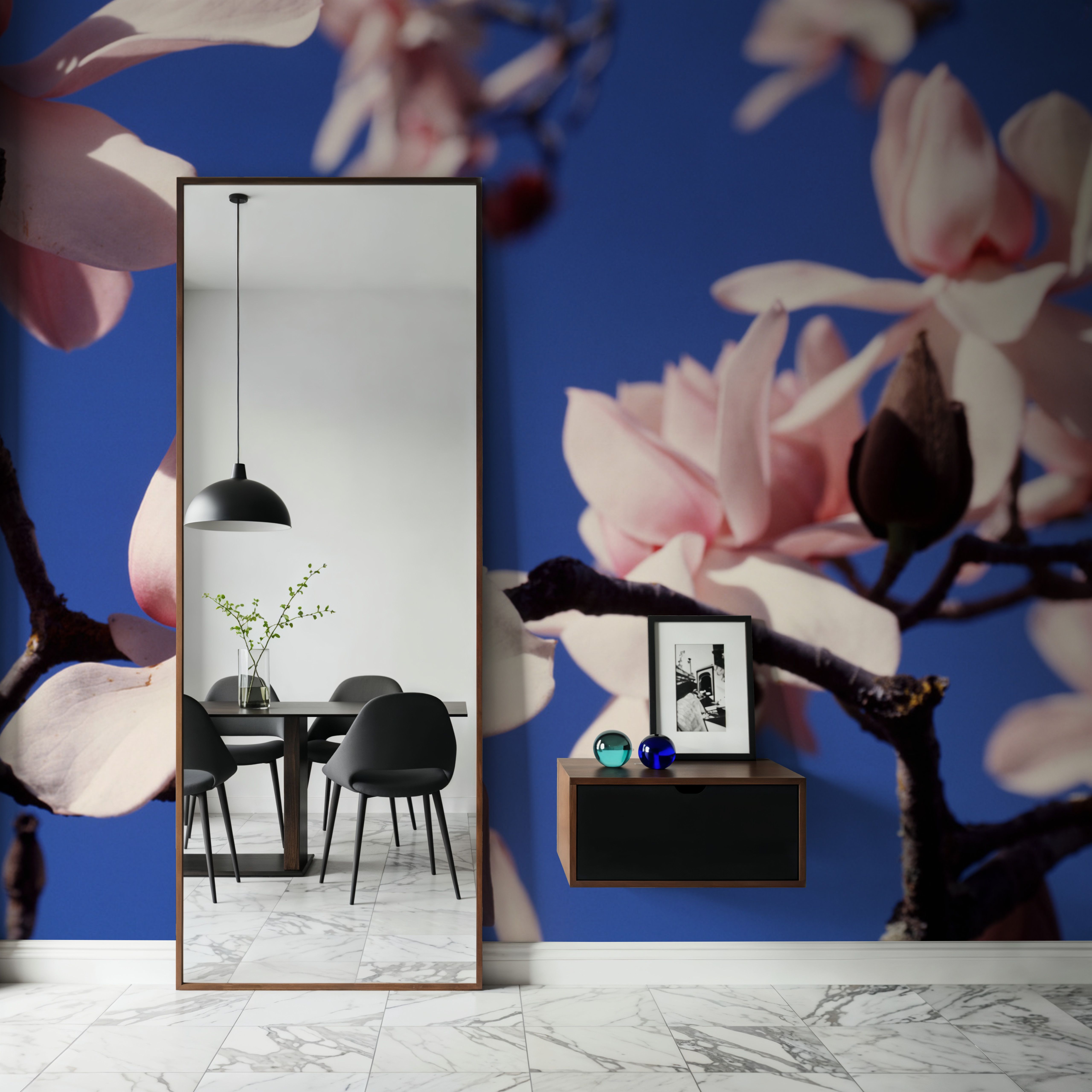 Blush Magnolia Sky Close up