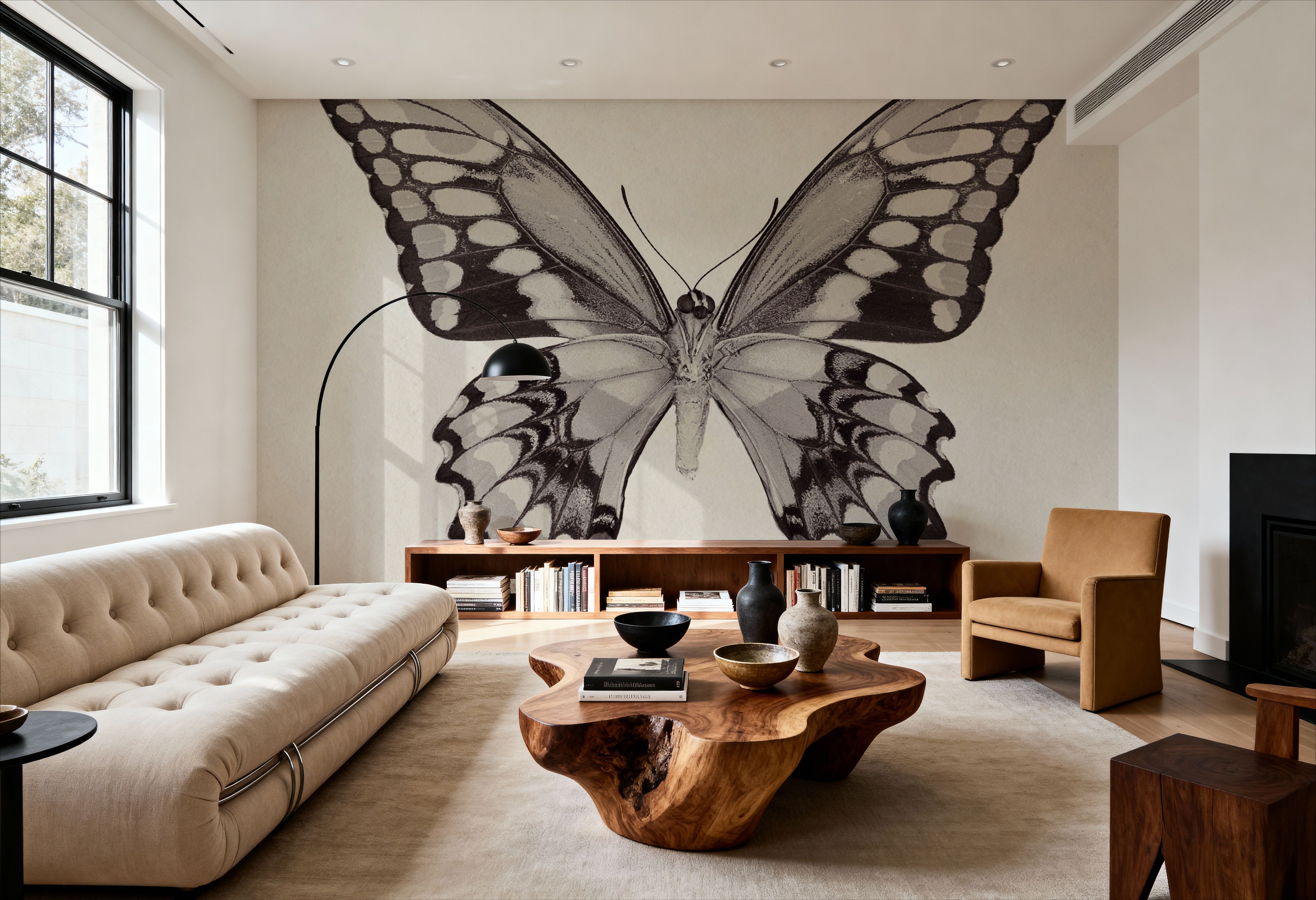Butterfly VI Gray