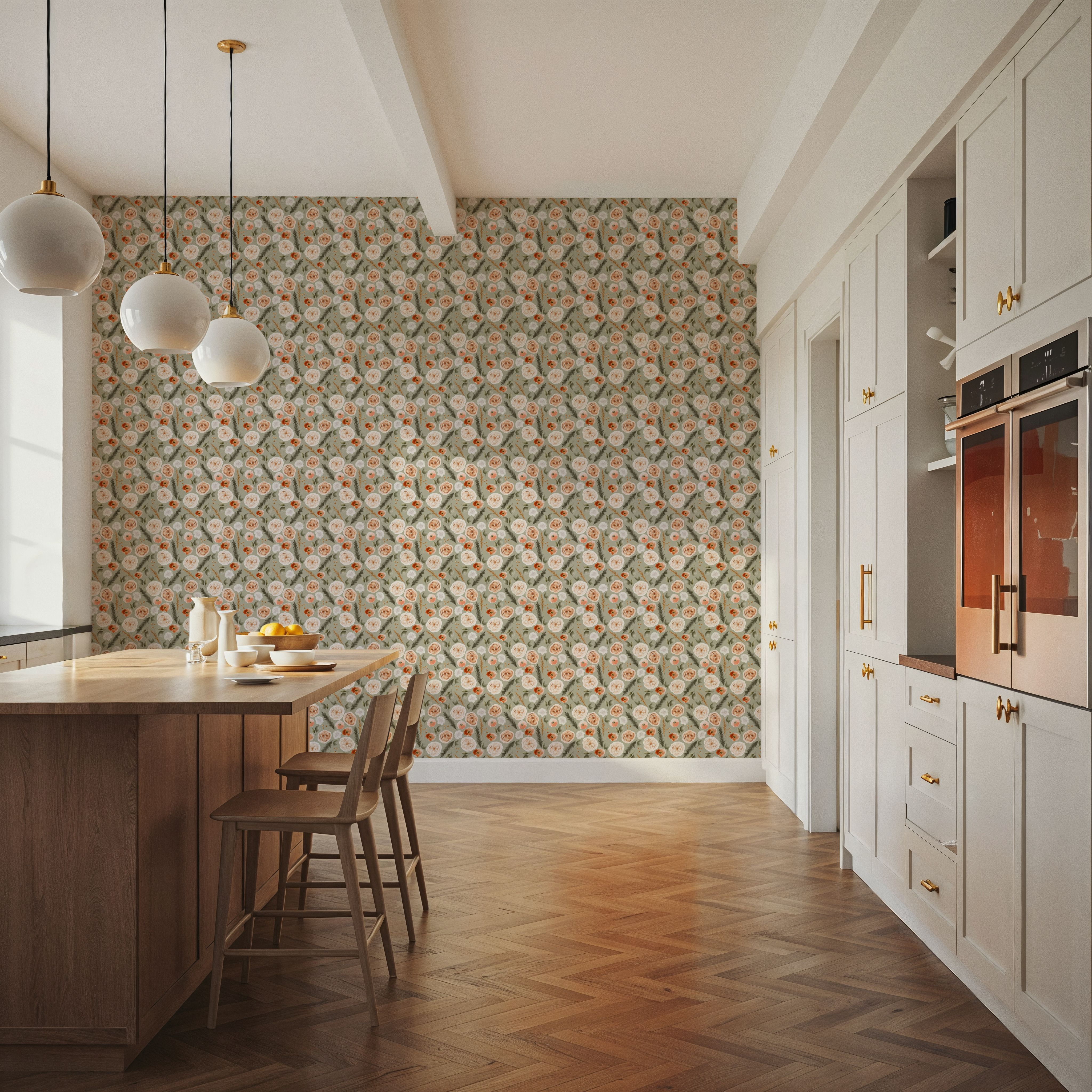 Poppies And Roses, Small