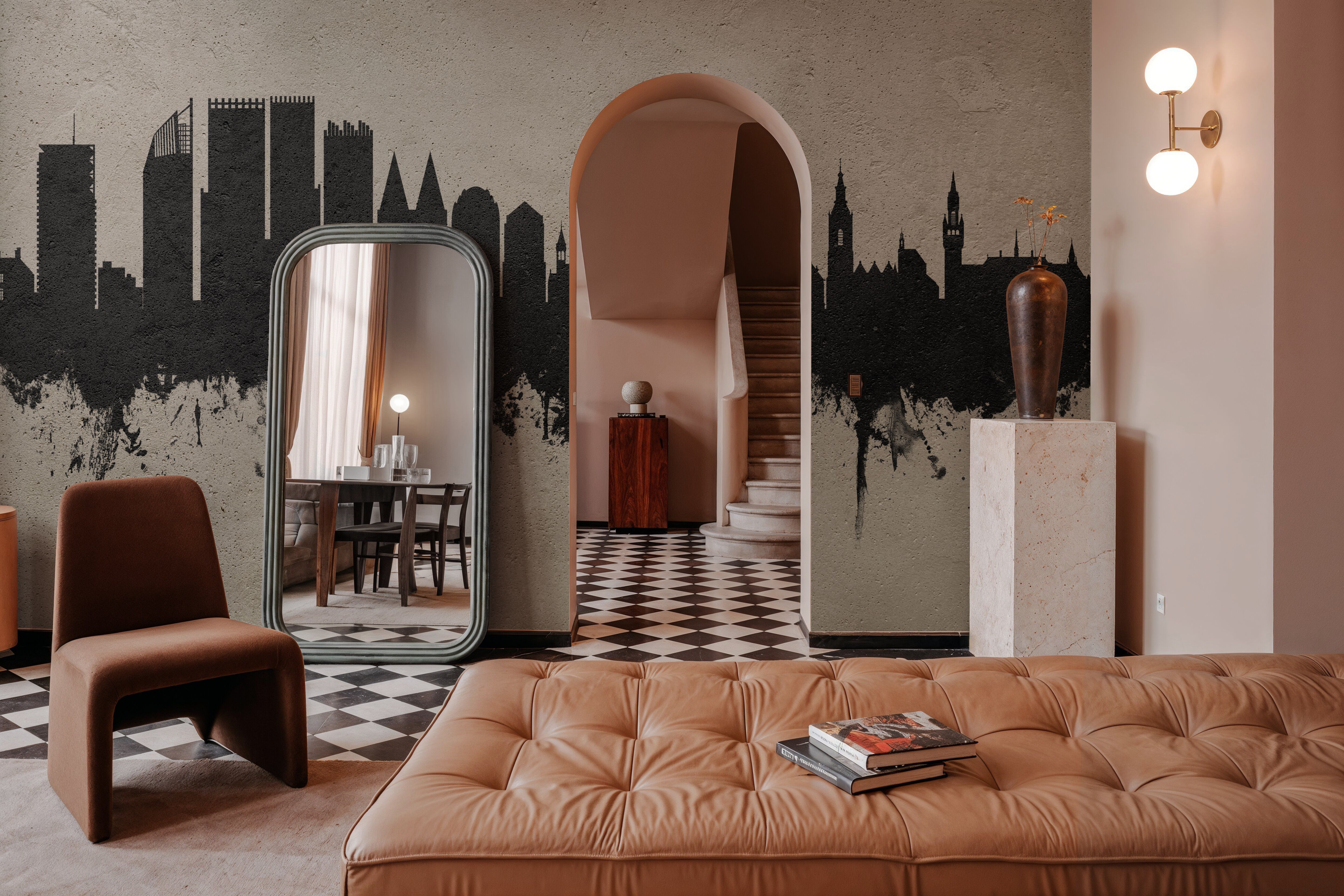 The Hauge Netherlands Skyline Concrete