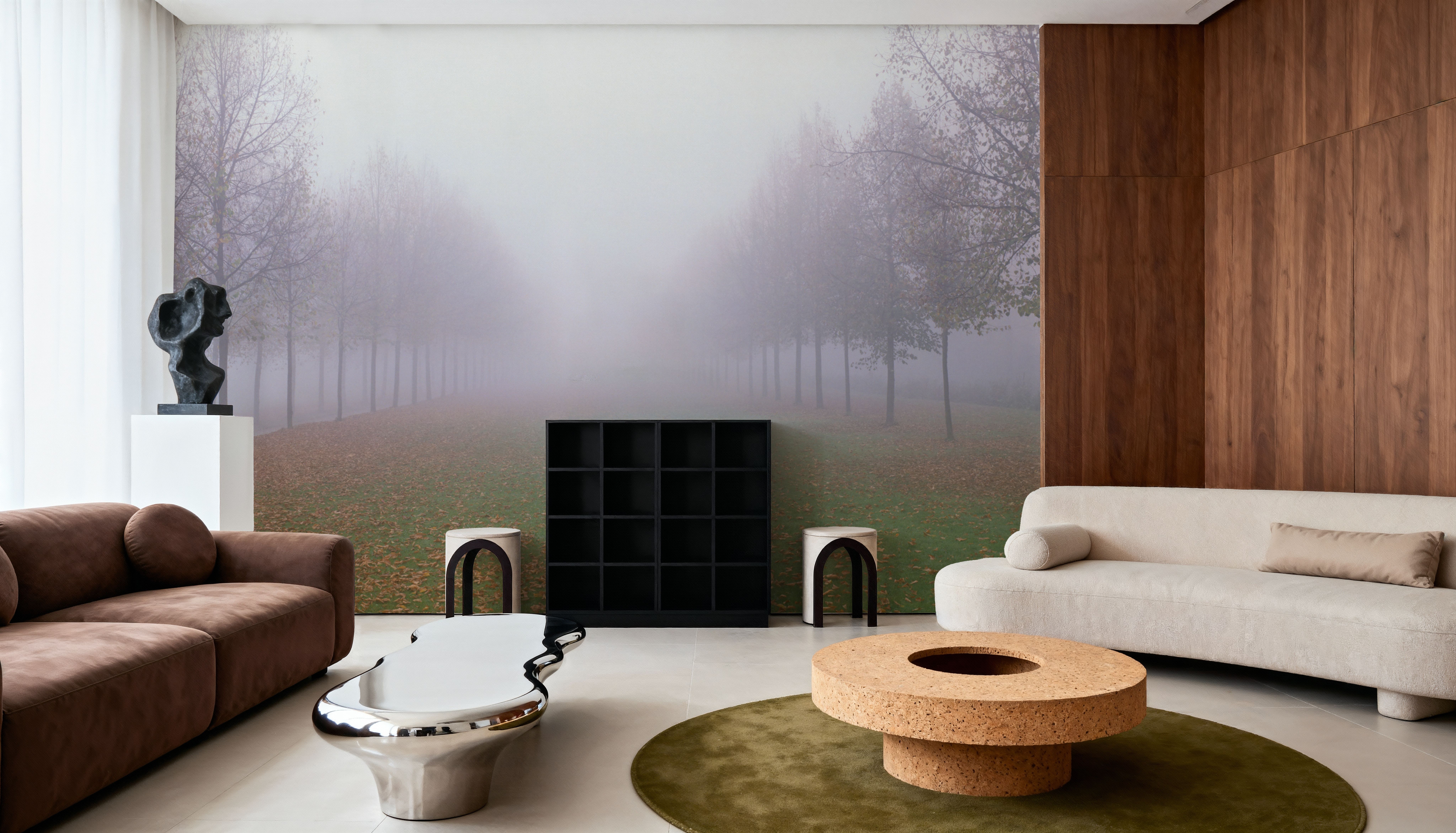 Into the Fog, Wallpaper