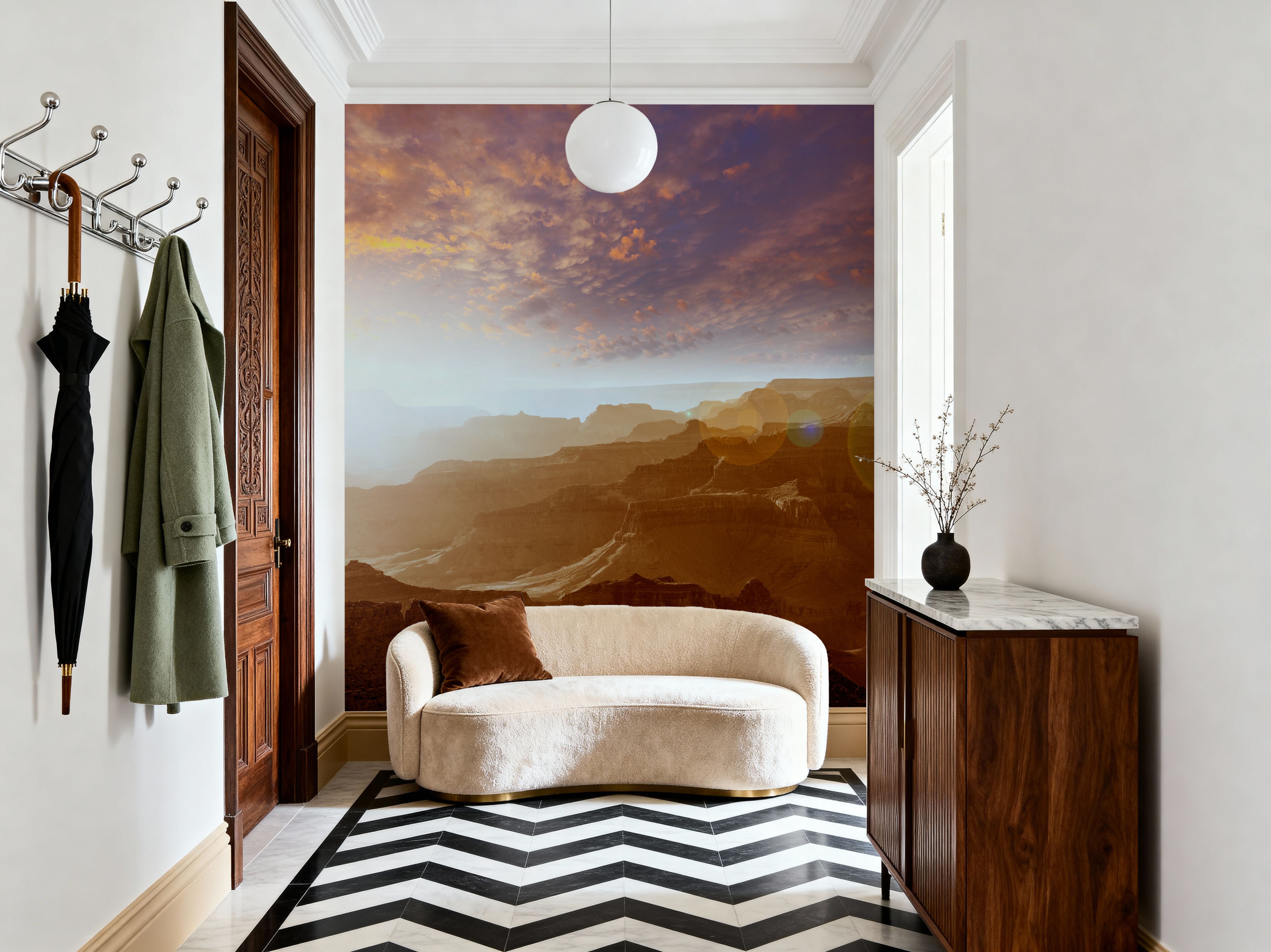 Grand Canyon Sunset Mist