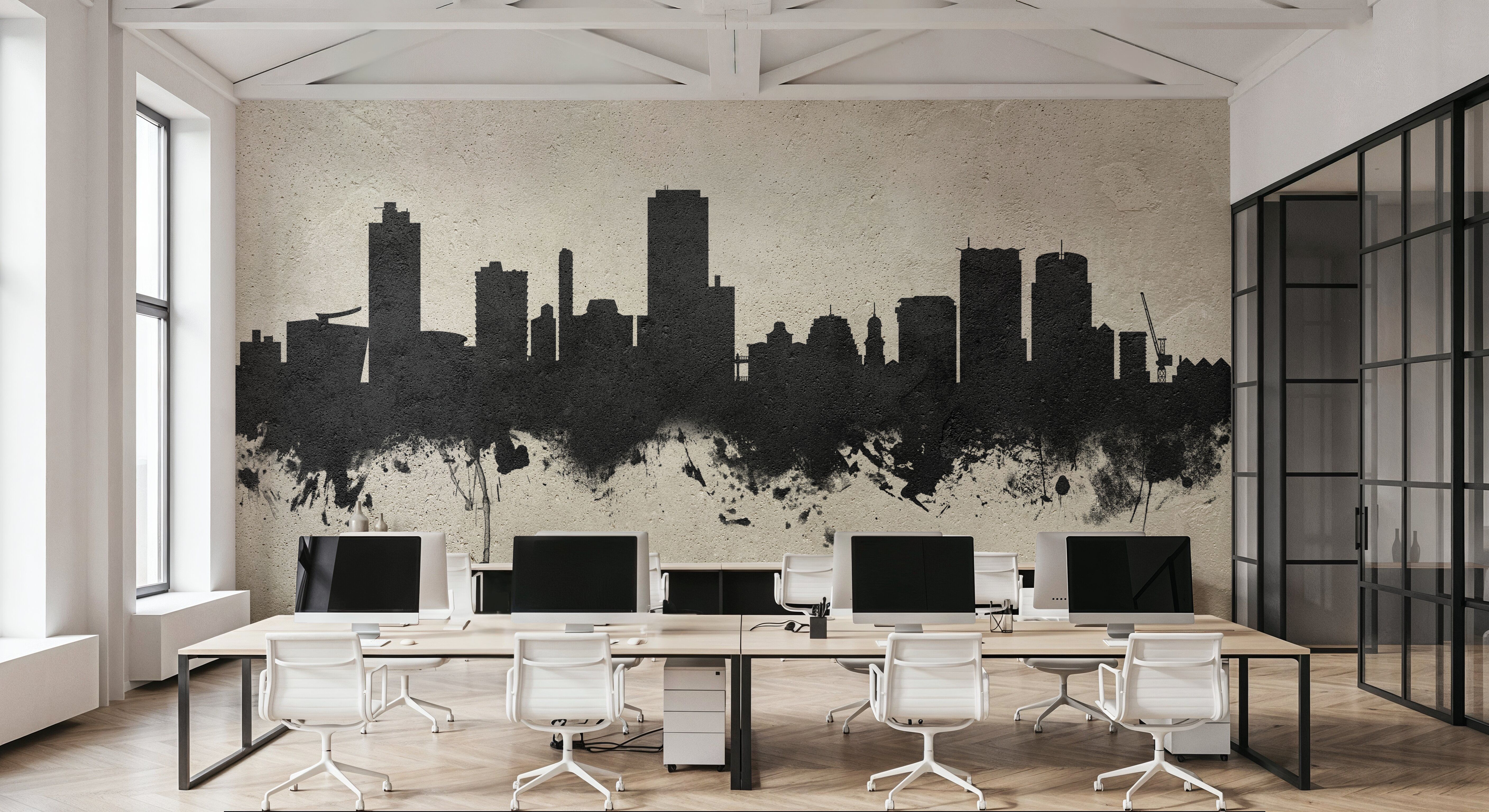 Wellington New Zealand Skyline Concrete, Wallpaper