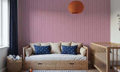 Dragonfly Stripes, Raspberry
