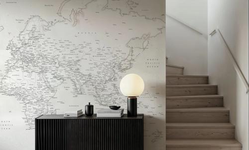 World Map Cities - Maeli White