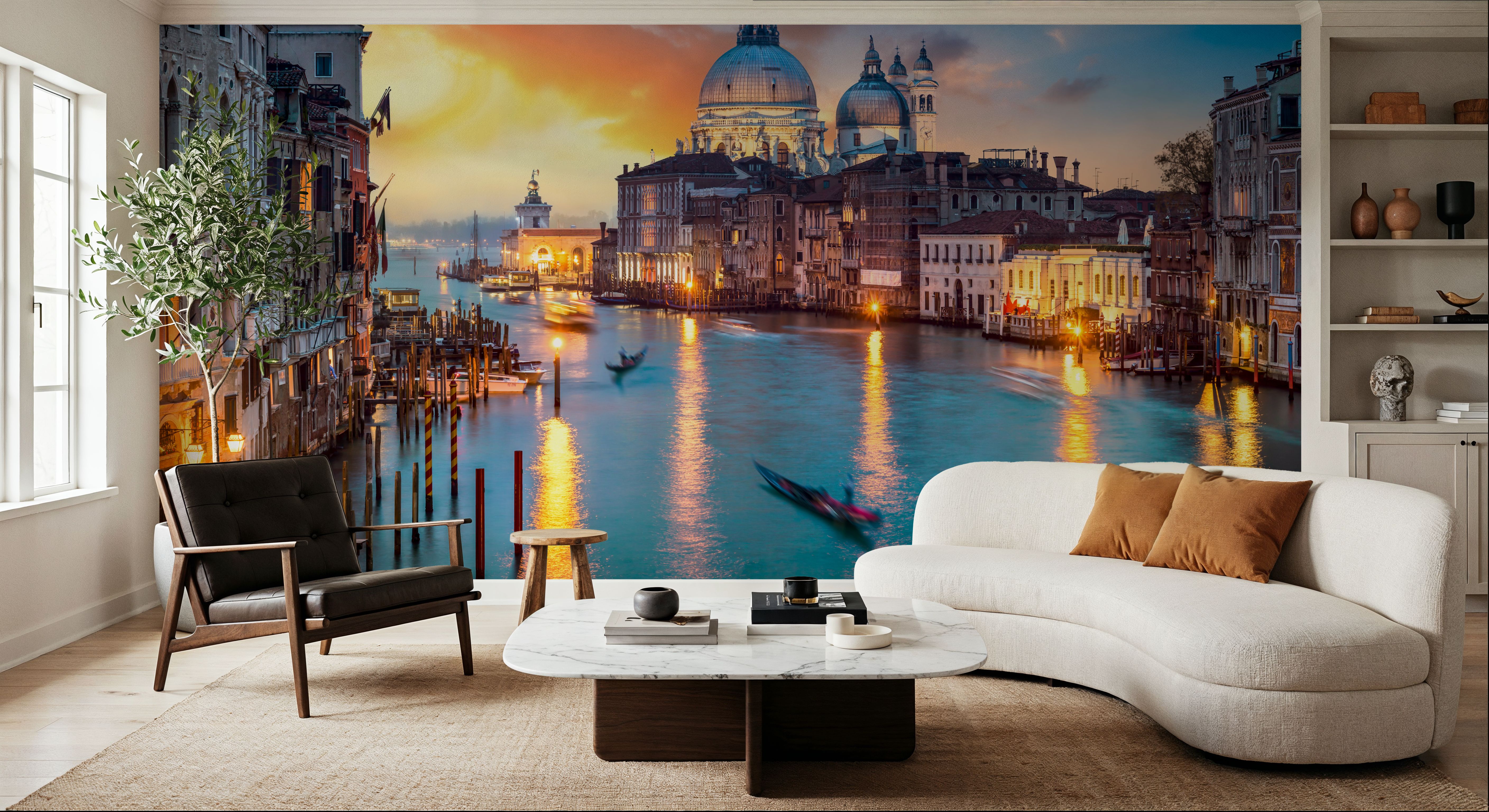 Grand Canal Reflections, Wallpaper