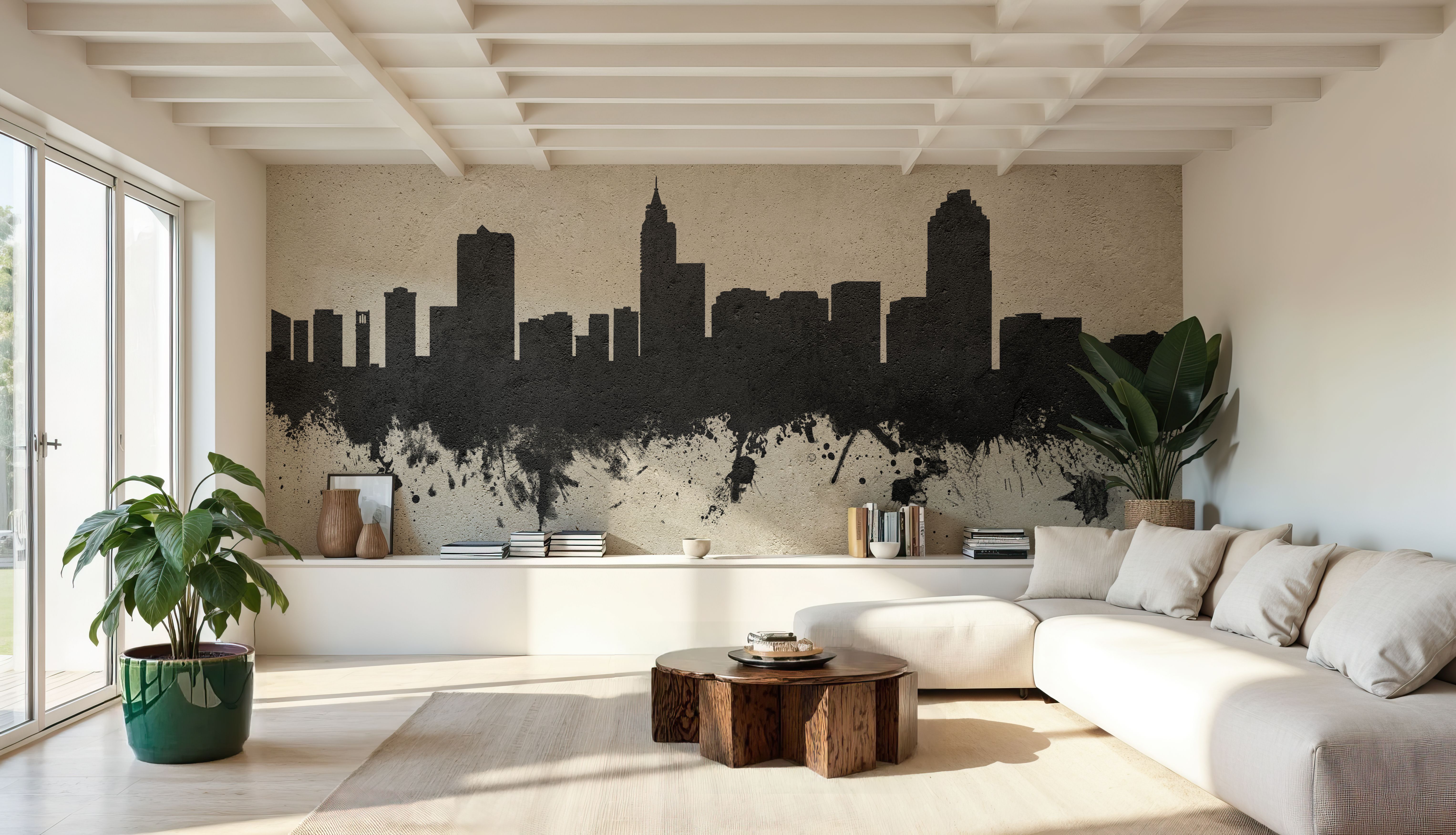 Raleigh North Carolina Skyline Concrete