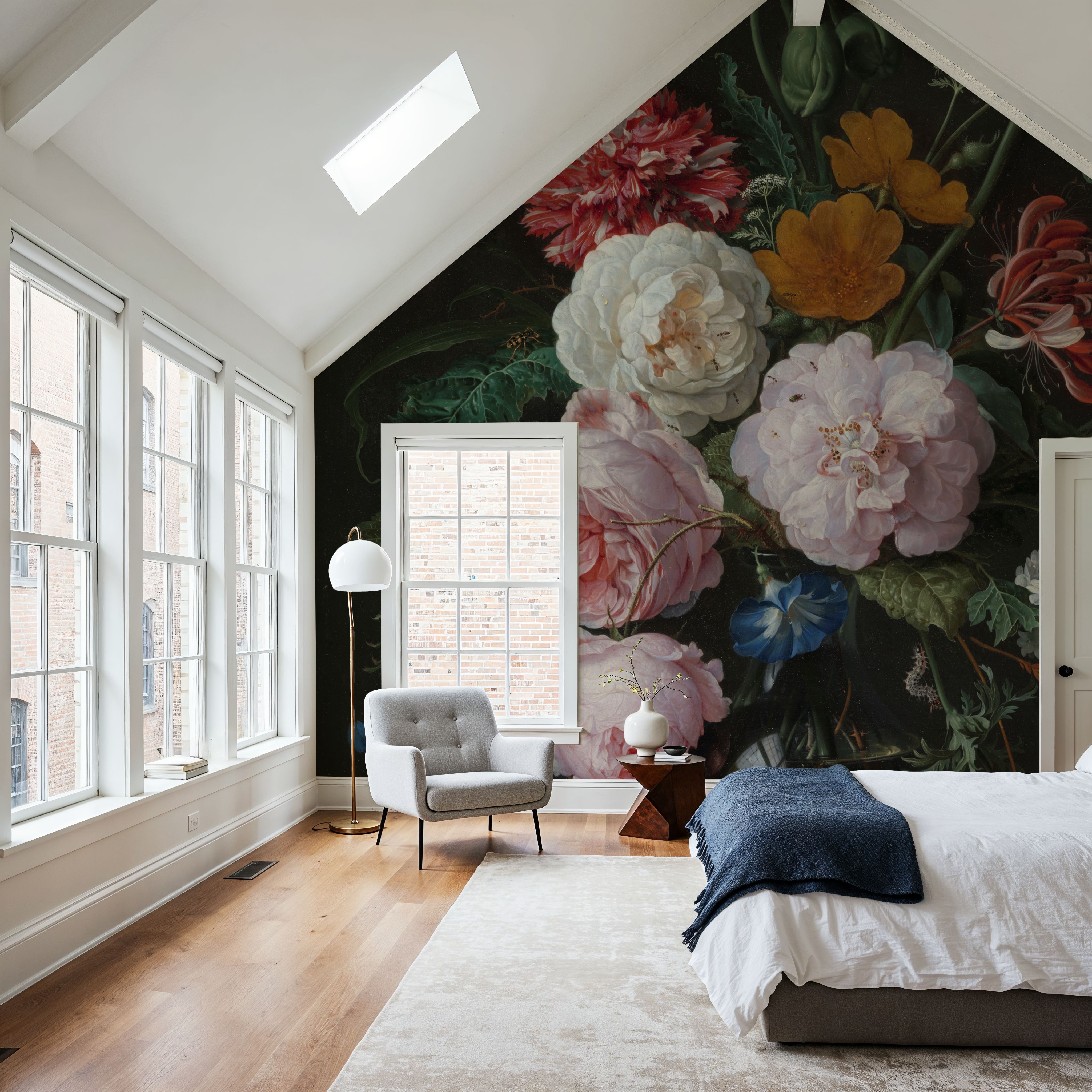 Still Life with Flowers in a Glass Vase