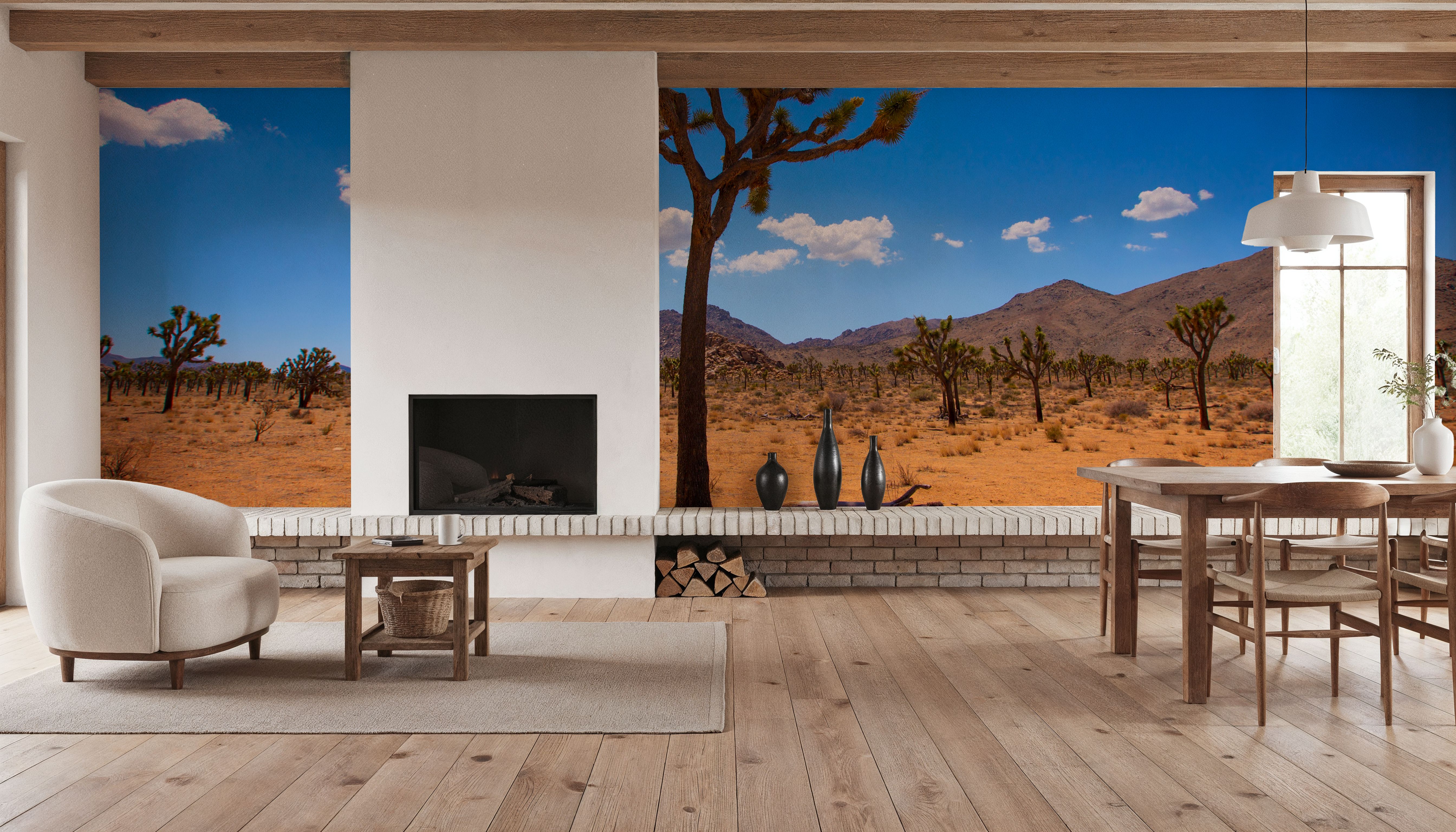 Joshua Tree Blue VIII, Wallpaper