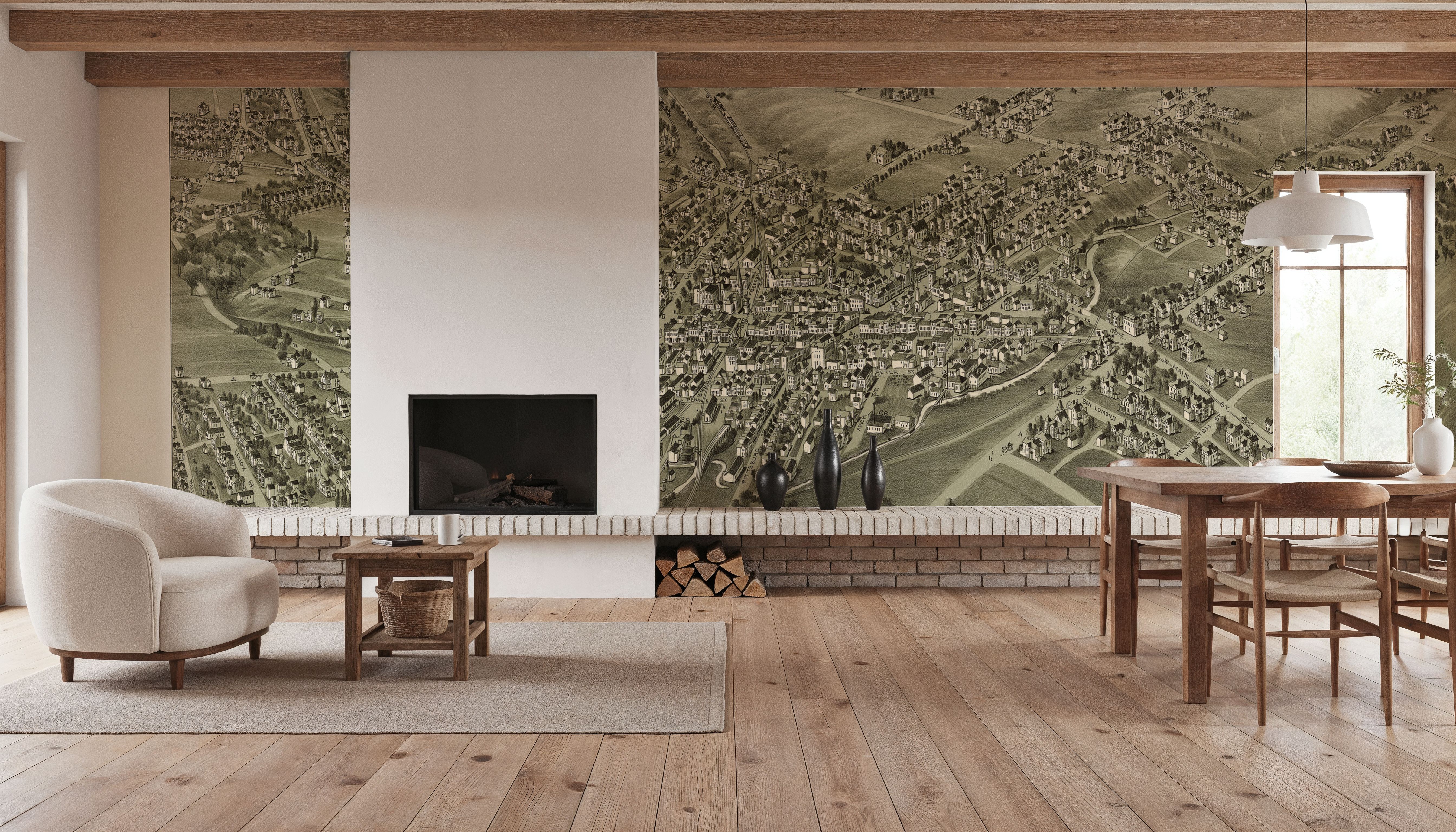 Uniontown 1897, Wallpaper