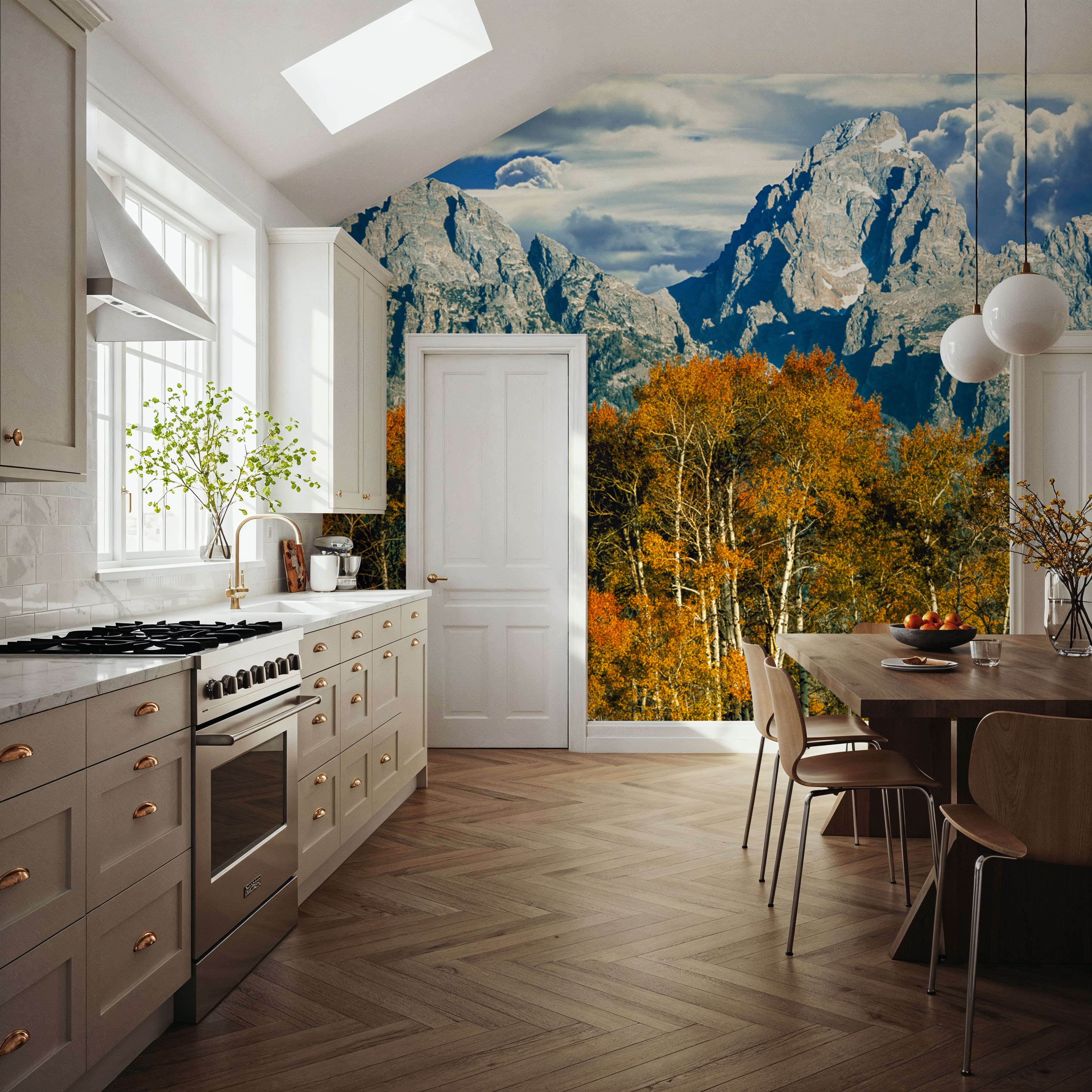 Autumn Mountain Vista