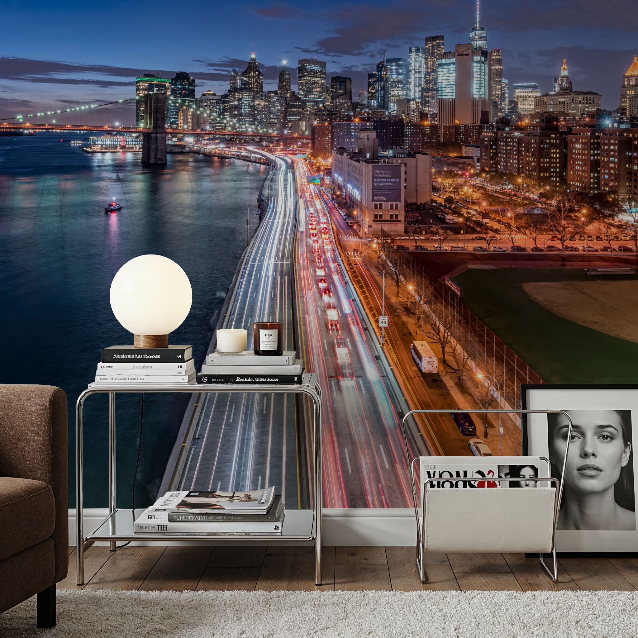 Buzzing Brooklyn Bridge