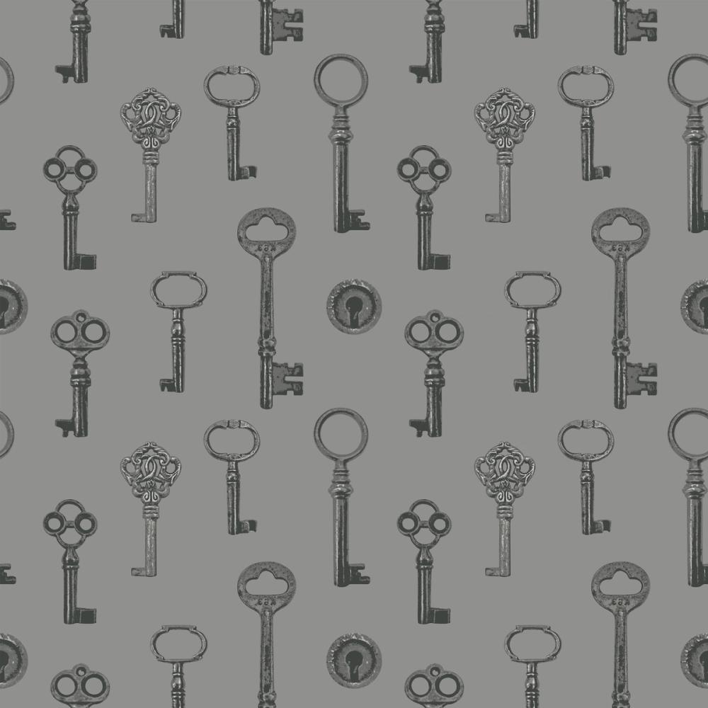 Antique Keys, Grey