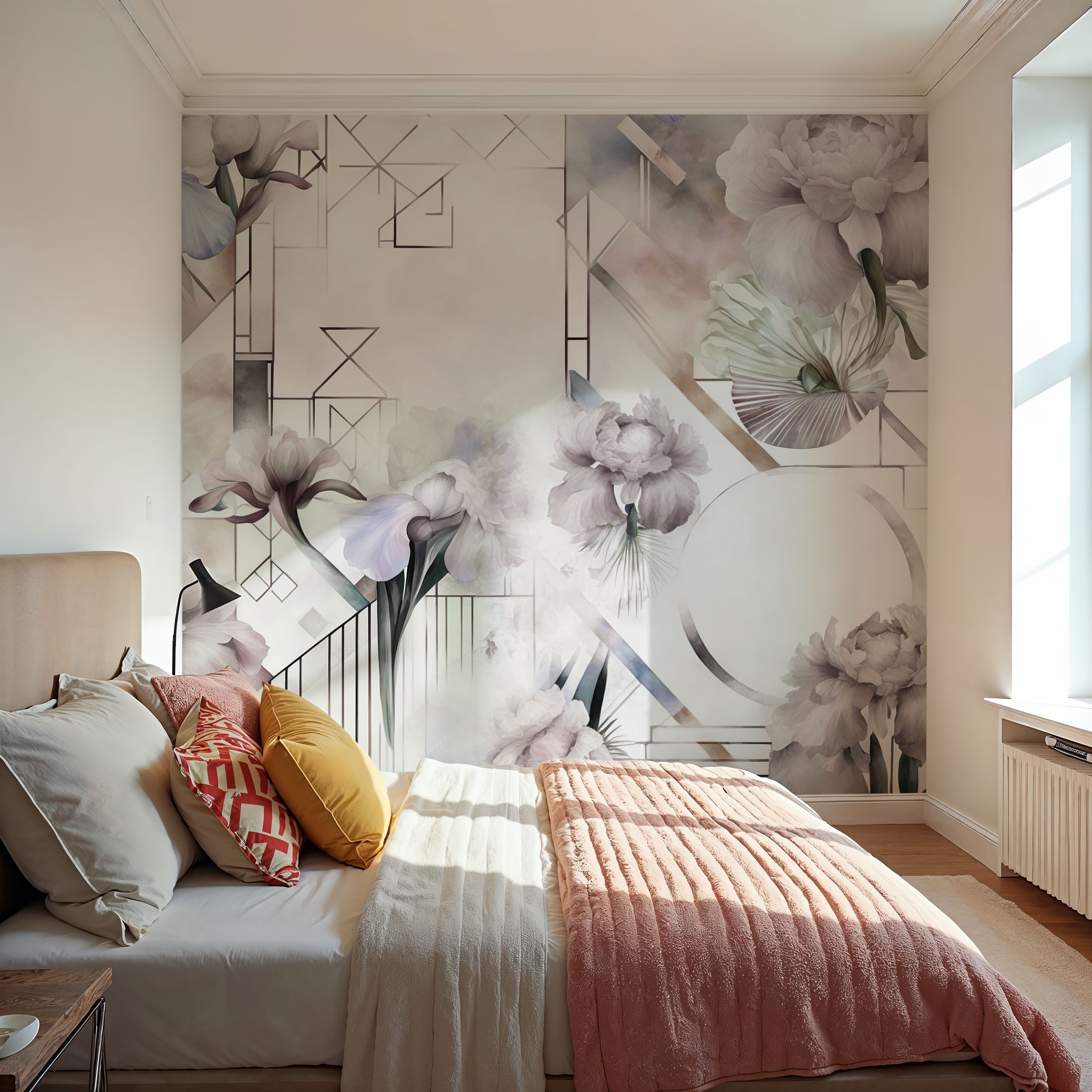 Watercolor Geometry Shine