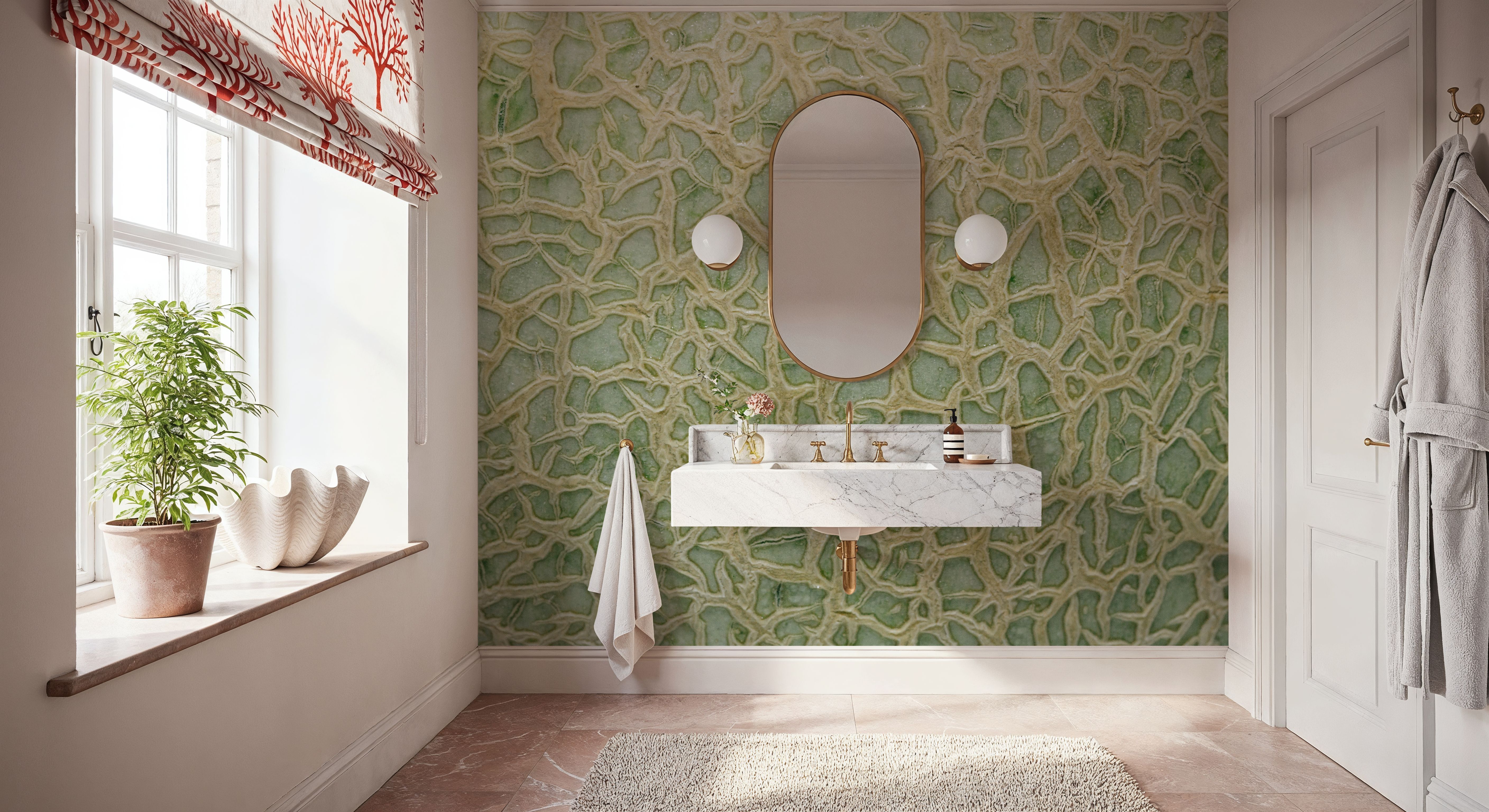 Cantaloupe Net, Wallpaper