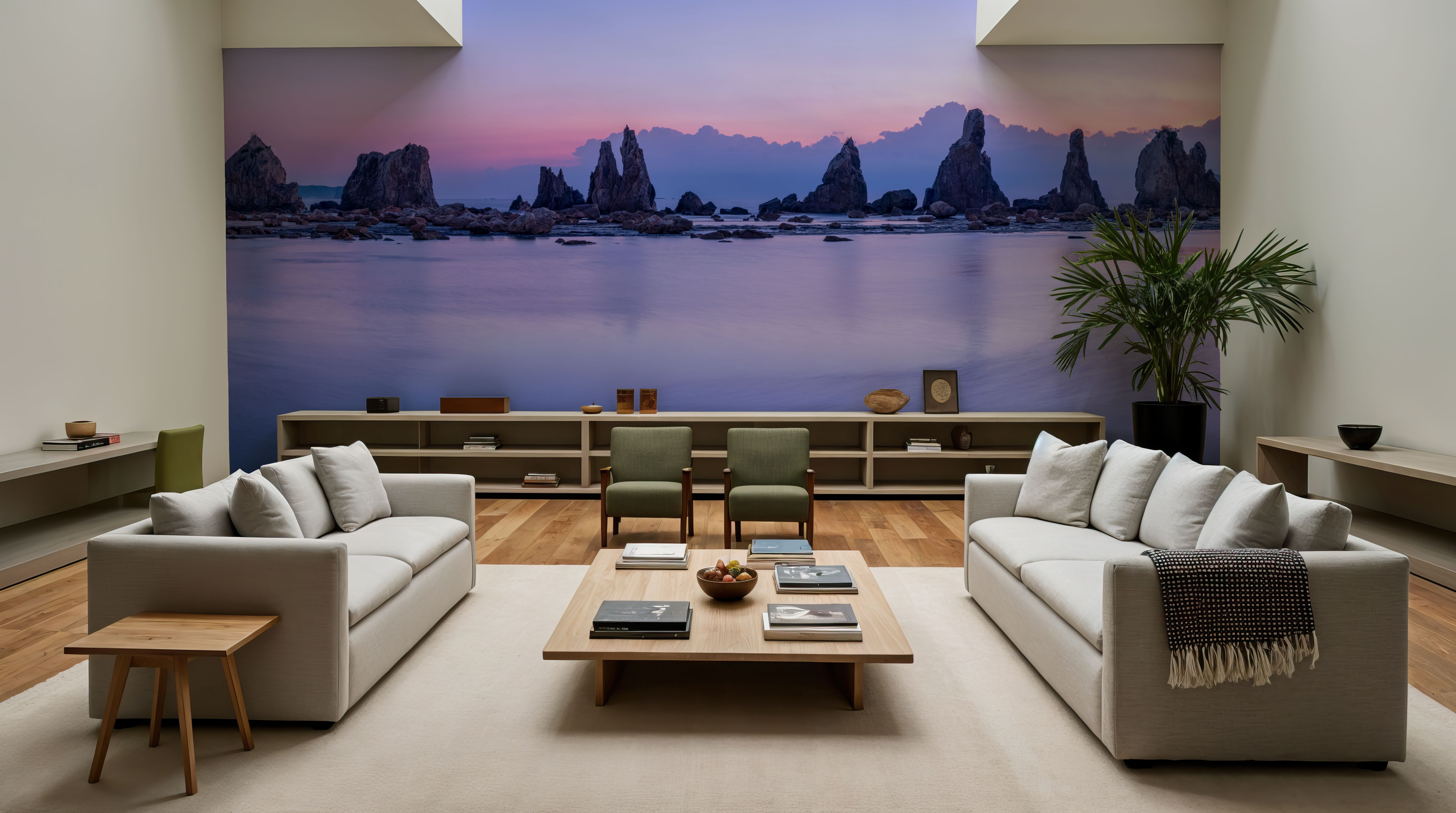 Hashigui-iwa Rocks at Dawn