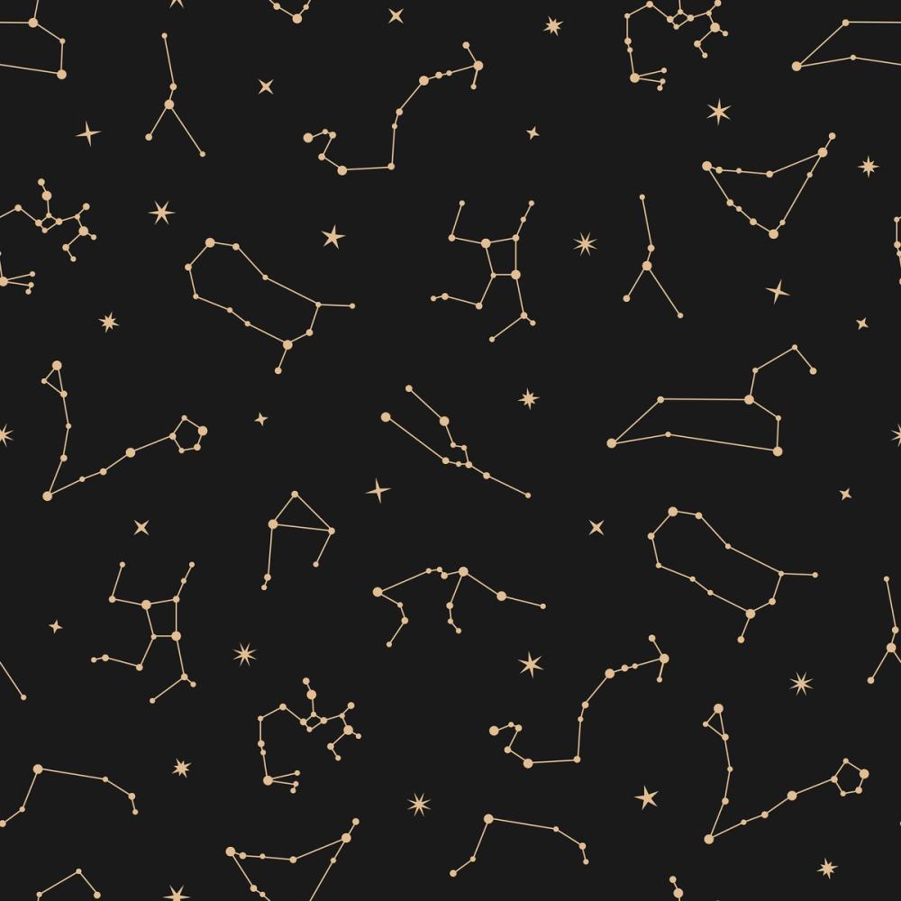 Stars And Signs Black