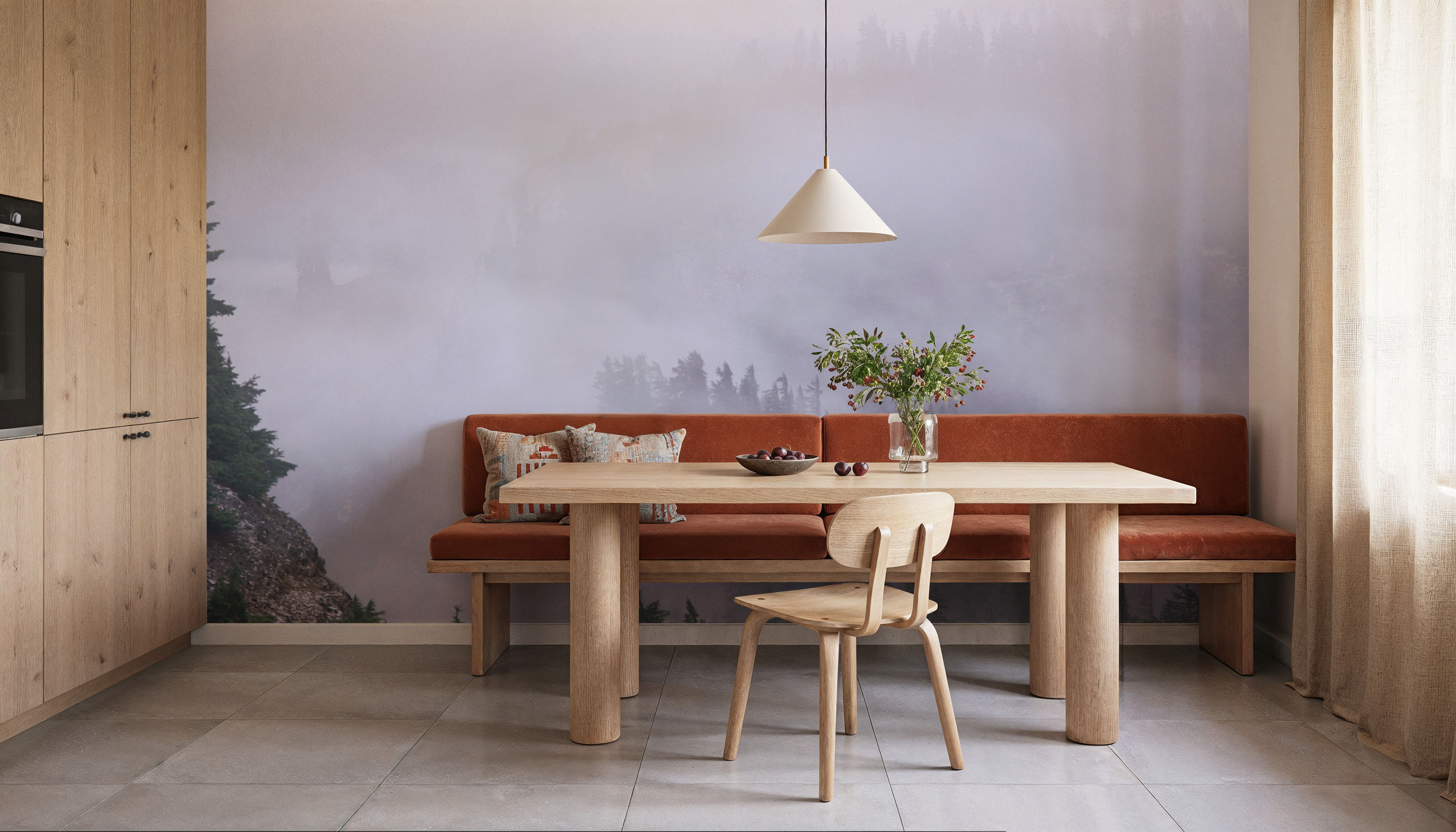 Fog Cascade, Wallpaper