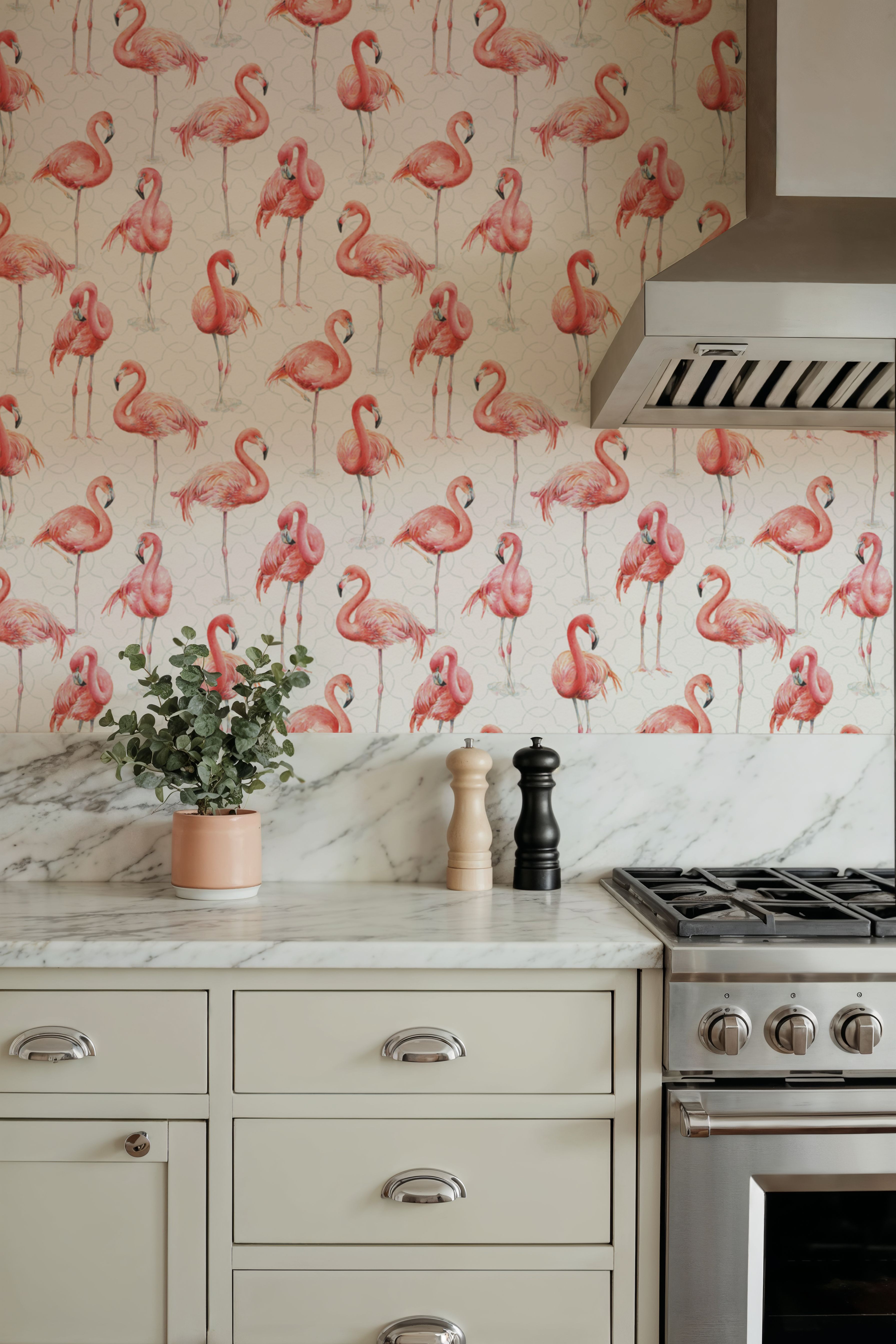 Flamingo Goals White