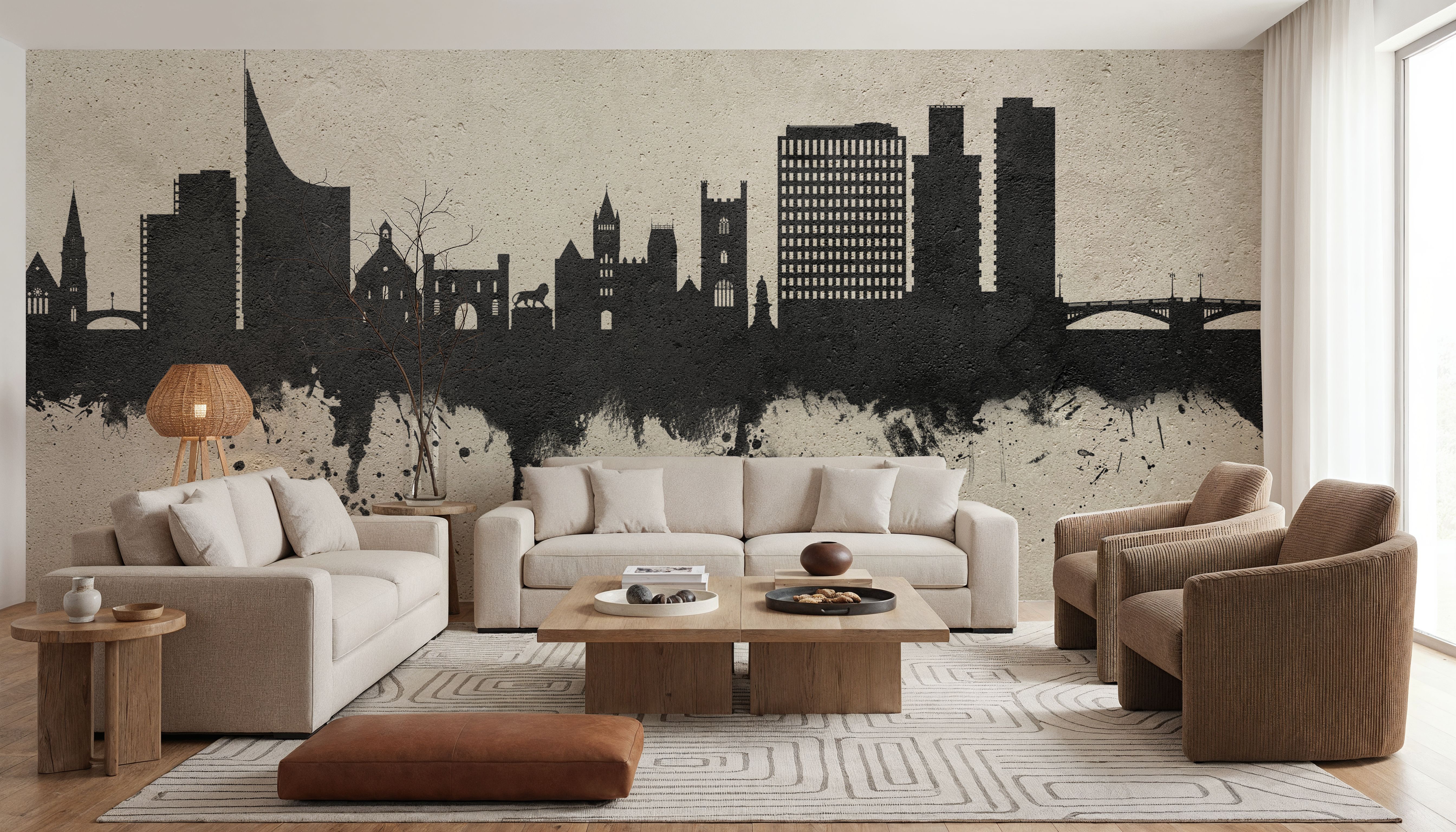 Reading England Skyline Concrete