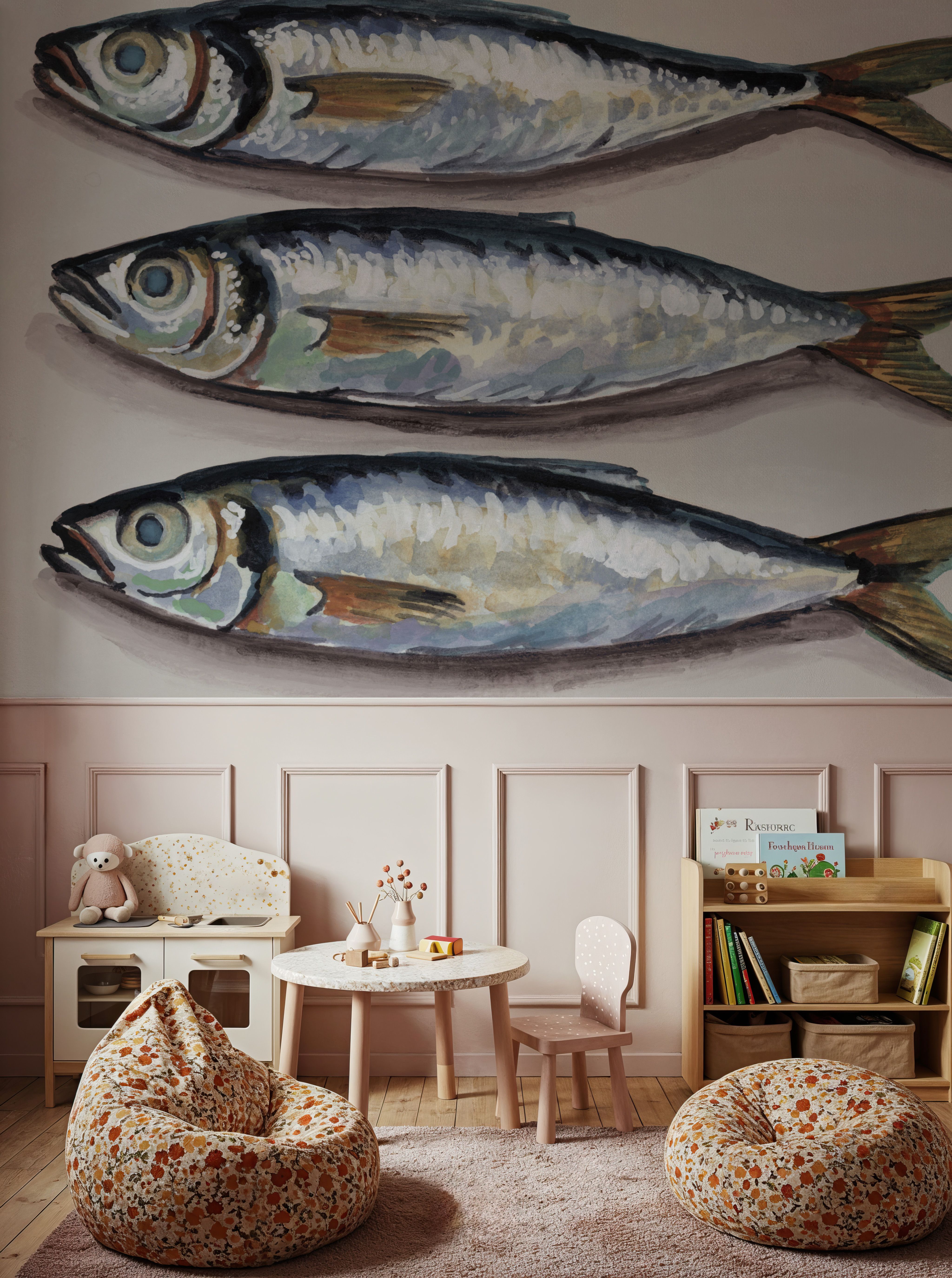 Three Little Fishies Neutral