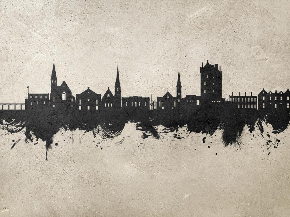 Broughty Ferry Scotland Skyline Concrete