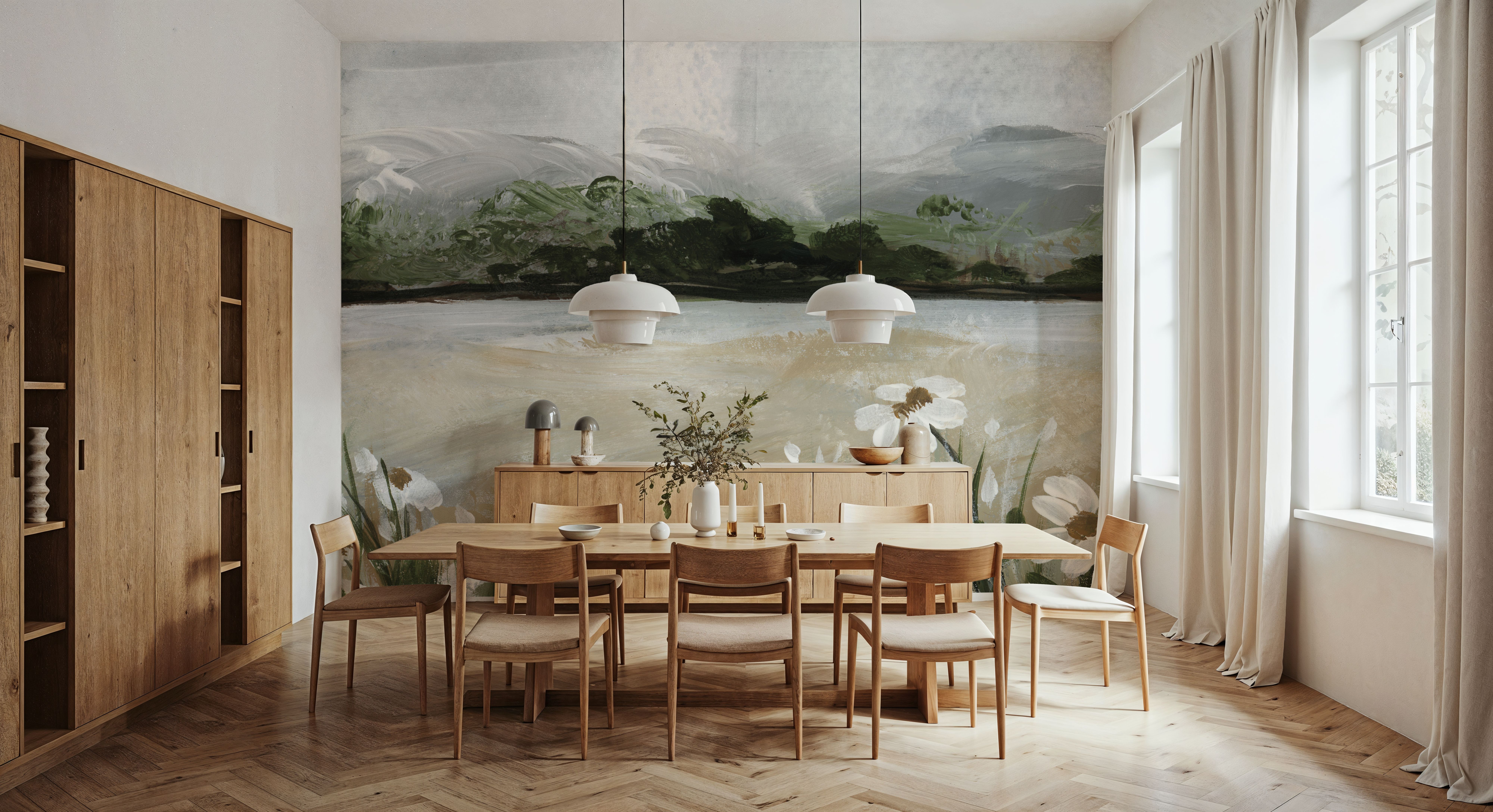 Wildflowers Among the Landscape