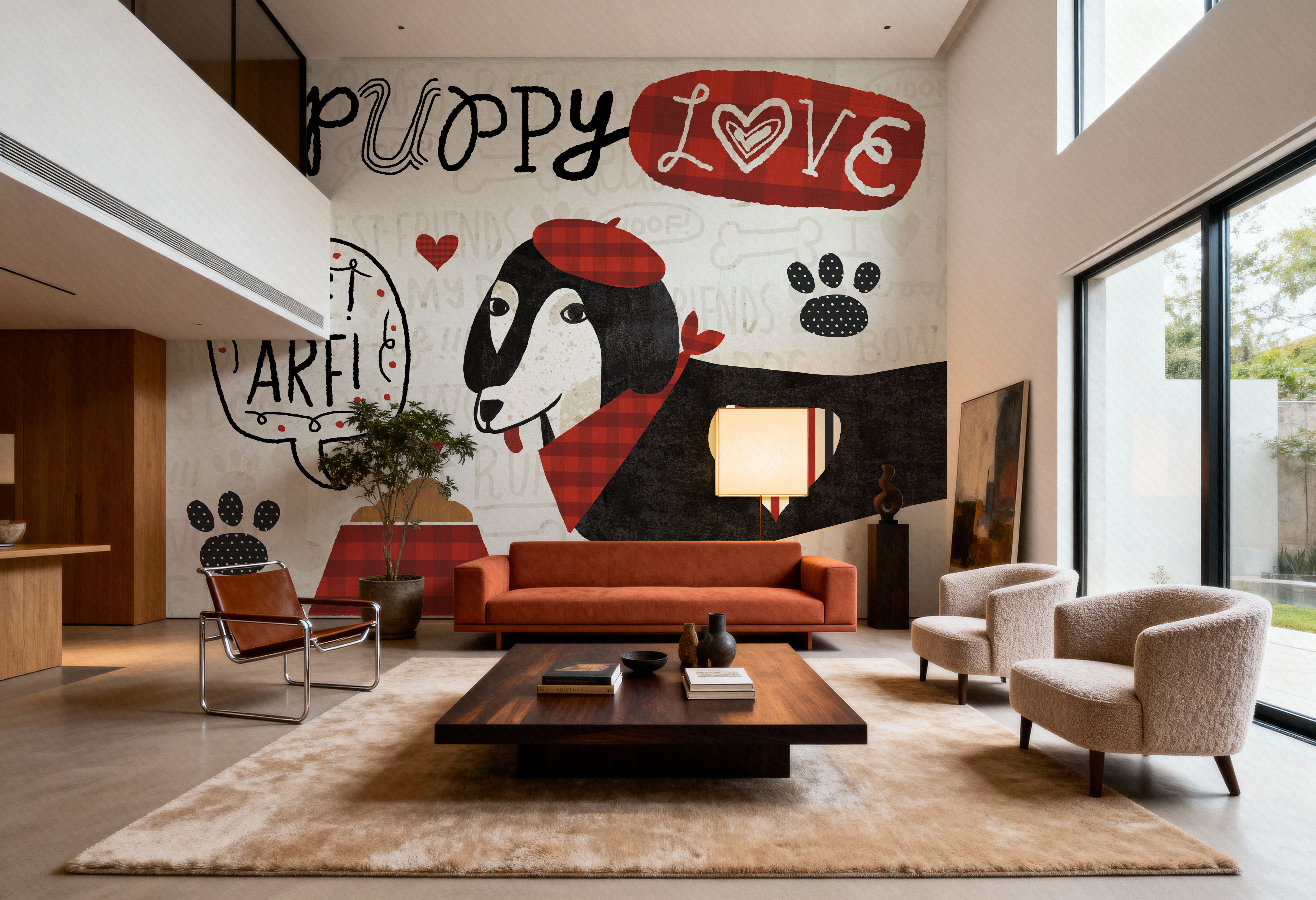 Puppy Love V, Tapet