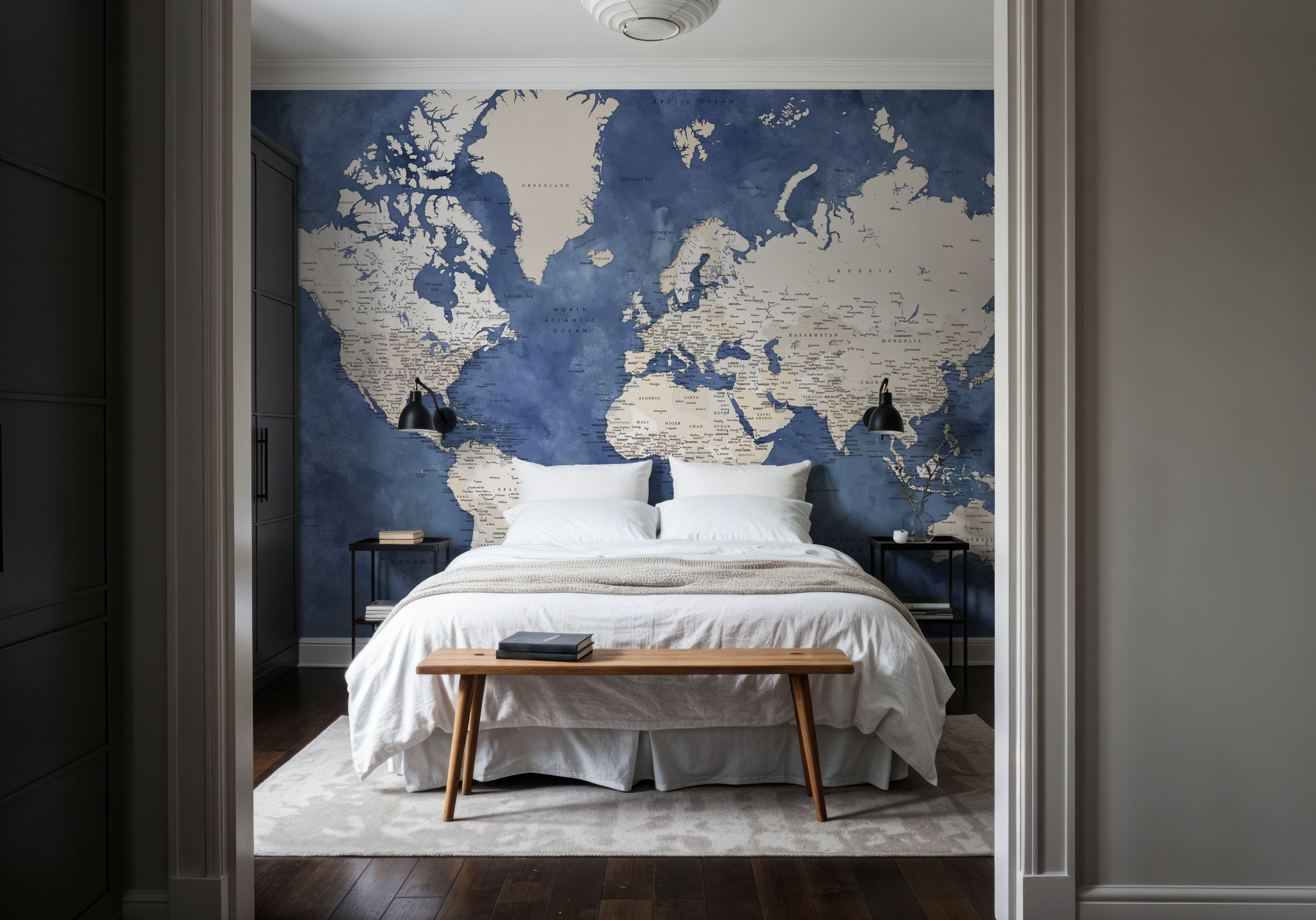 World Map Cities - Sabeen