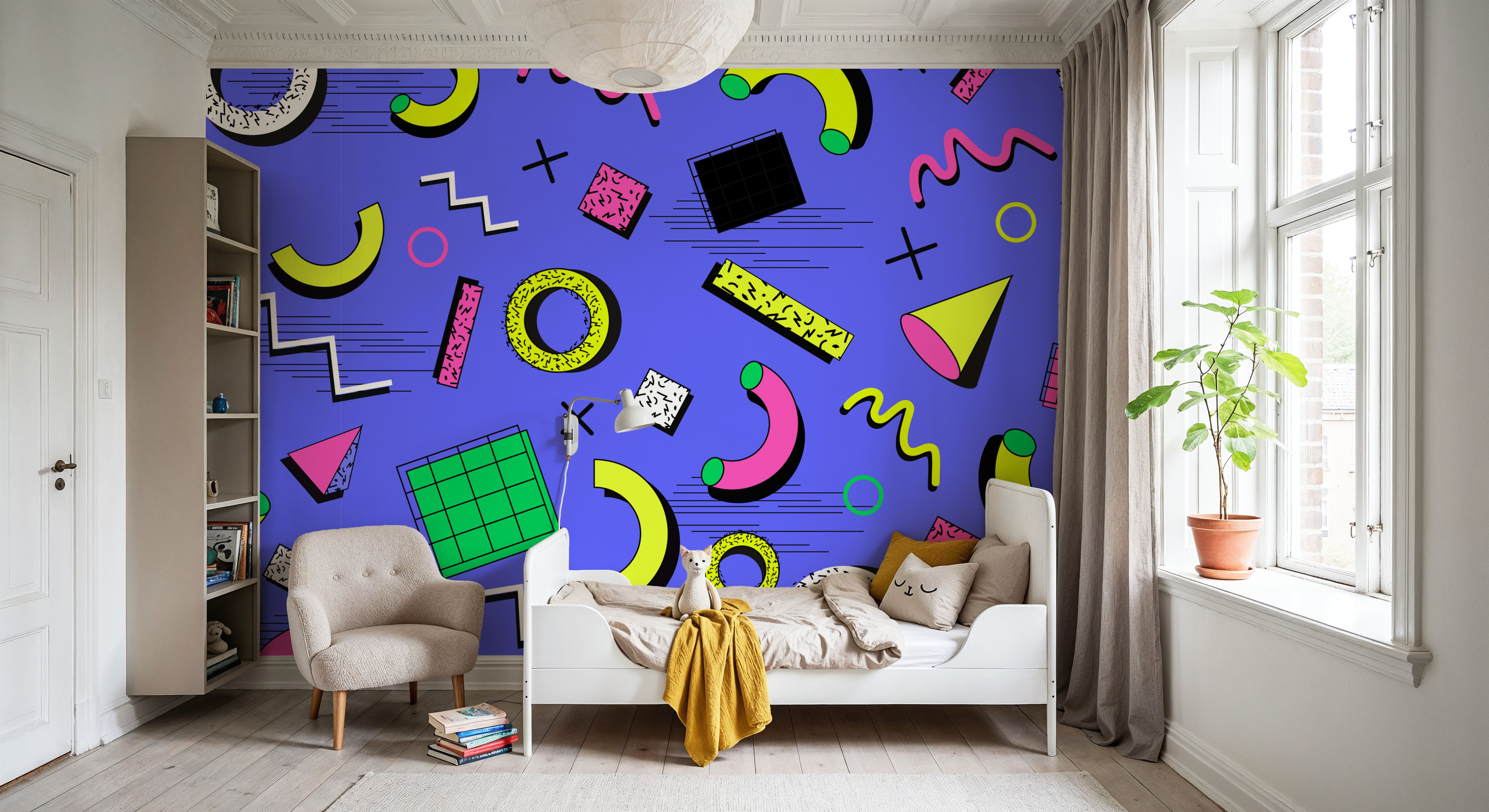 Memphis Shapes, Wallpaper