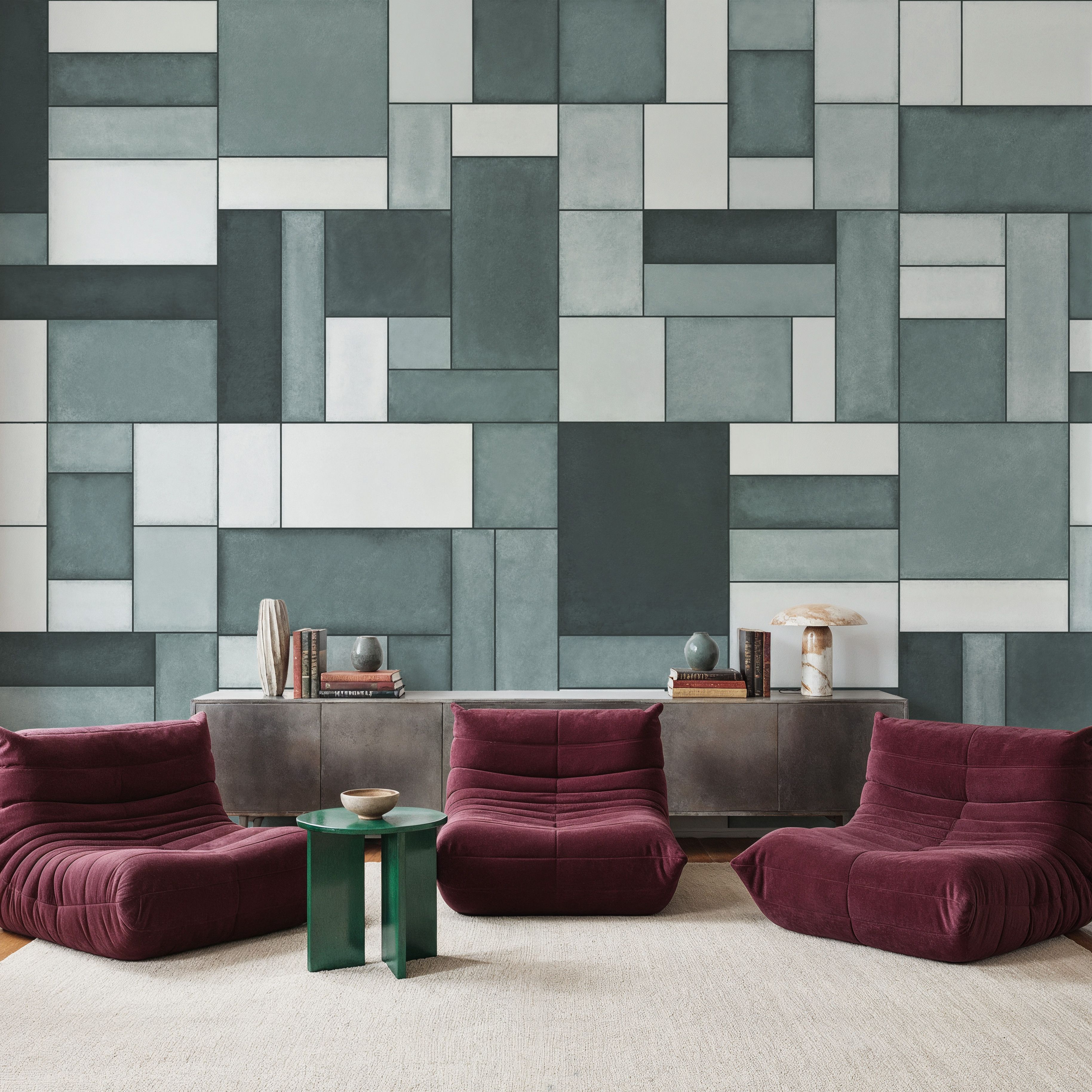 Spectrum Blocks, Teal