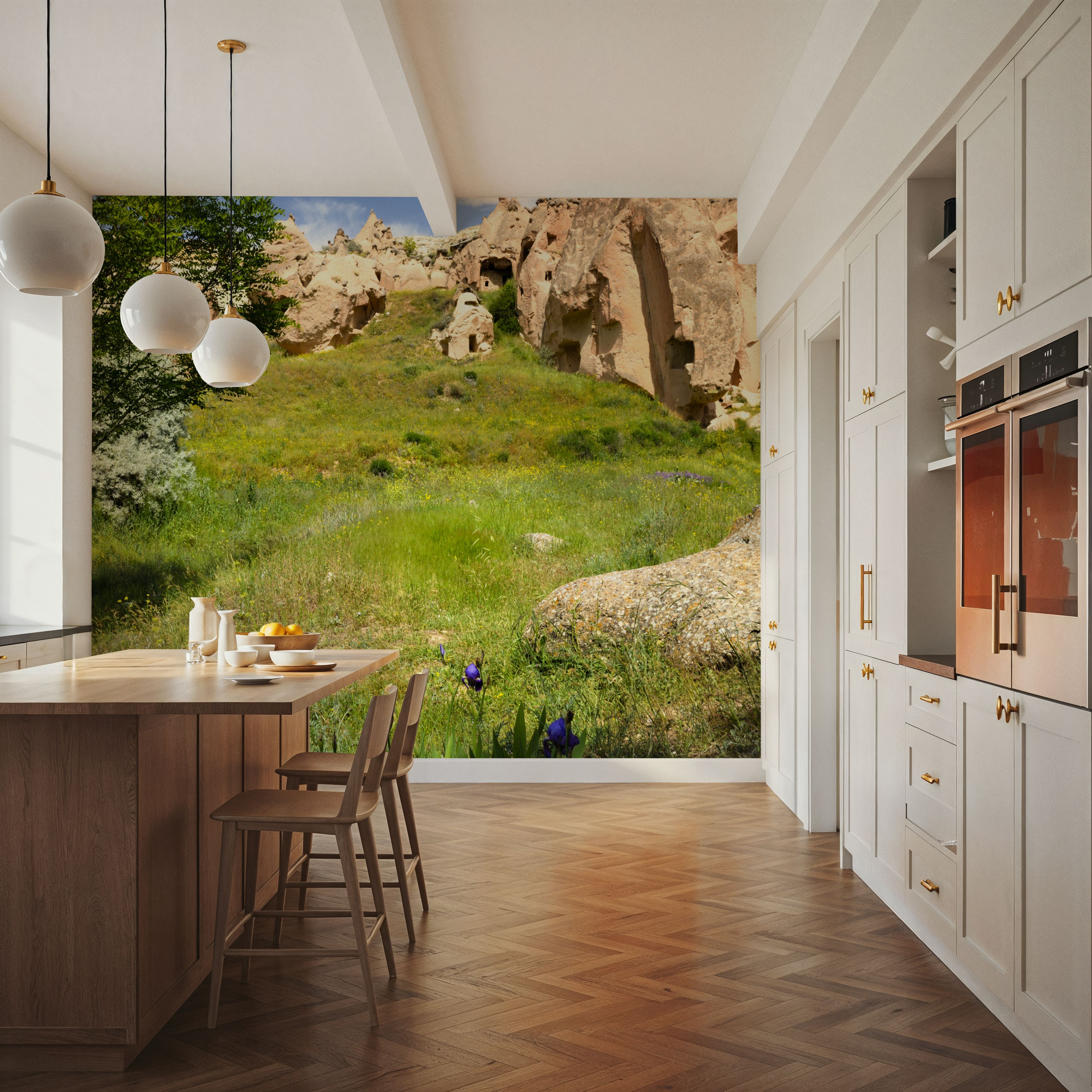 Purple Wildflower Canyon