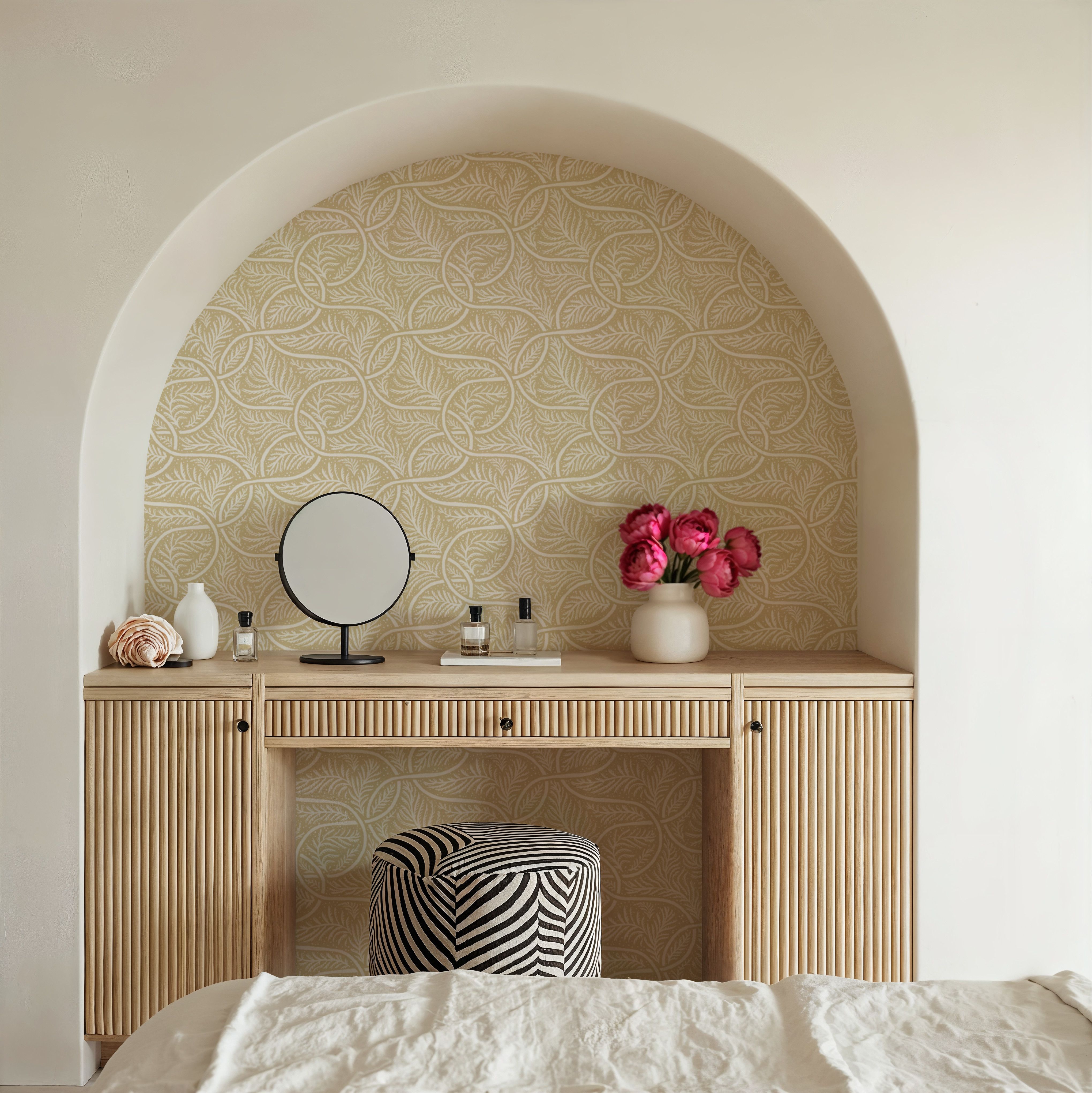 Fern Forest, Beige