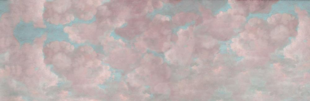Painted Dreamy Clouds, Pink