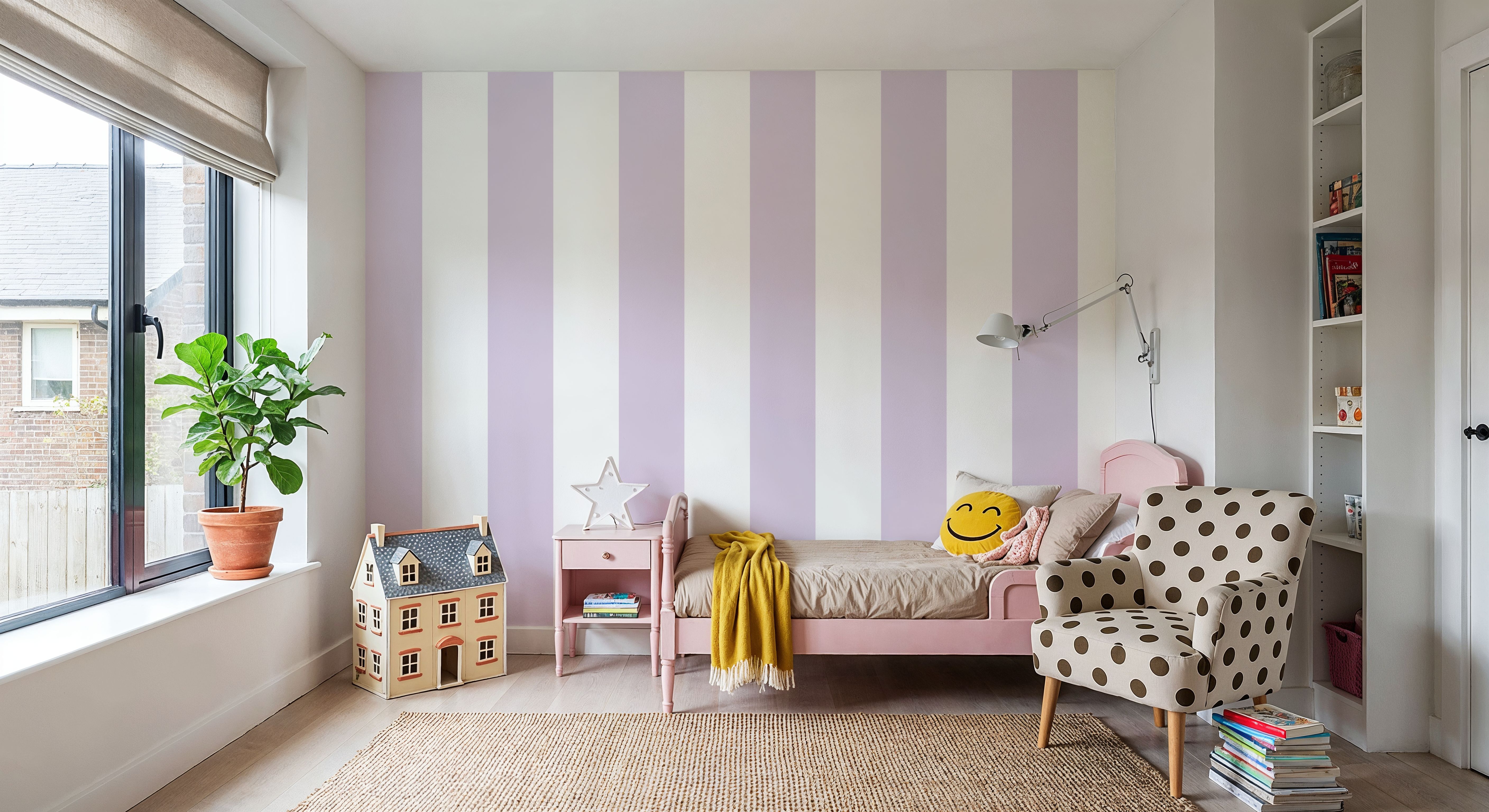 Circus Stripes, Lavender
