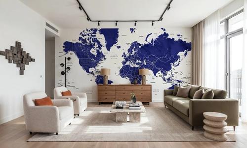 World Map - Nevin