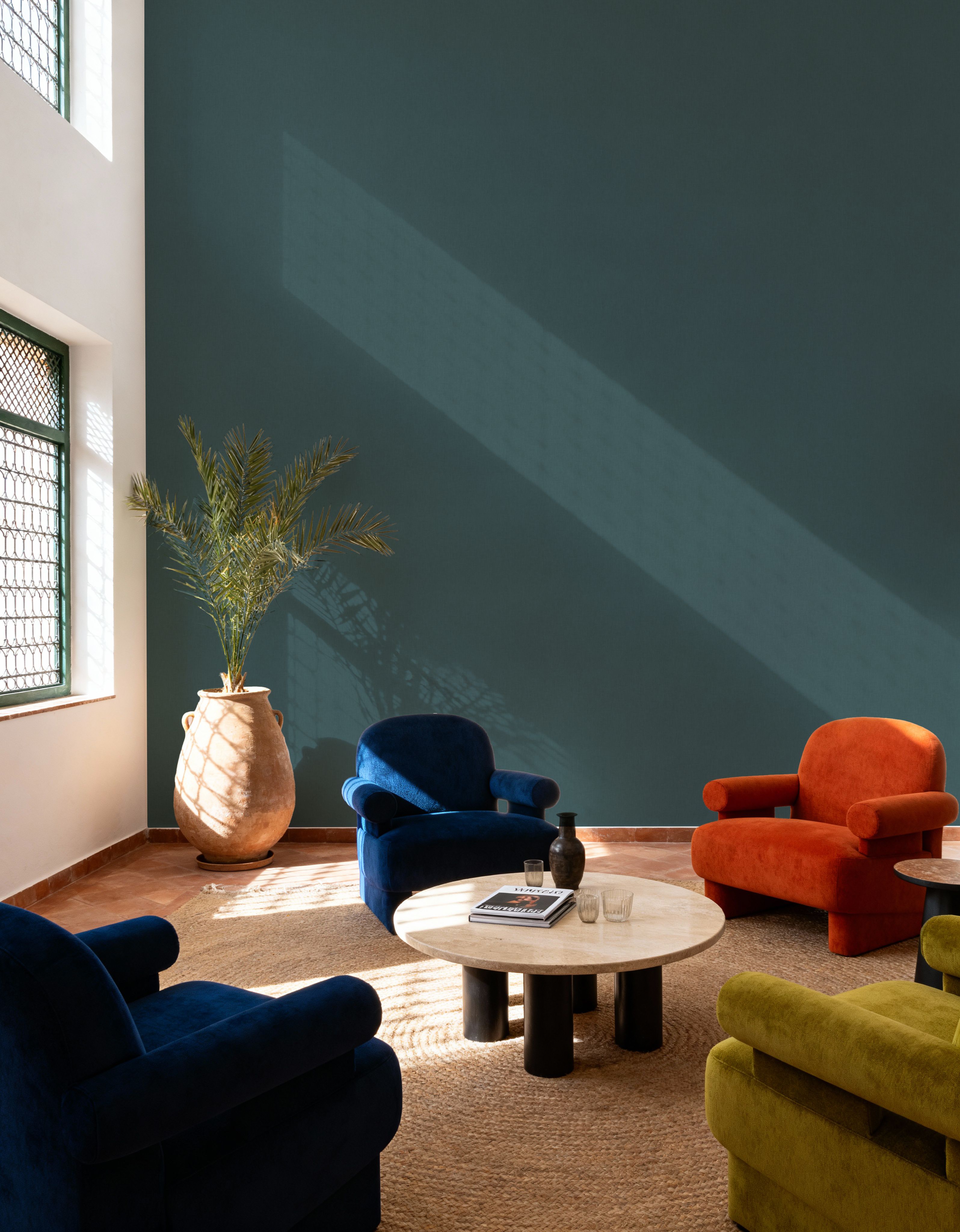 Linen Mist Bright Collection, Teal