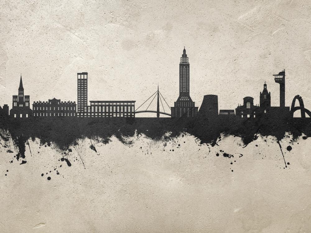 Le Havre France Skyline Concrete