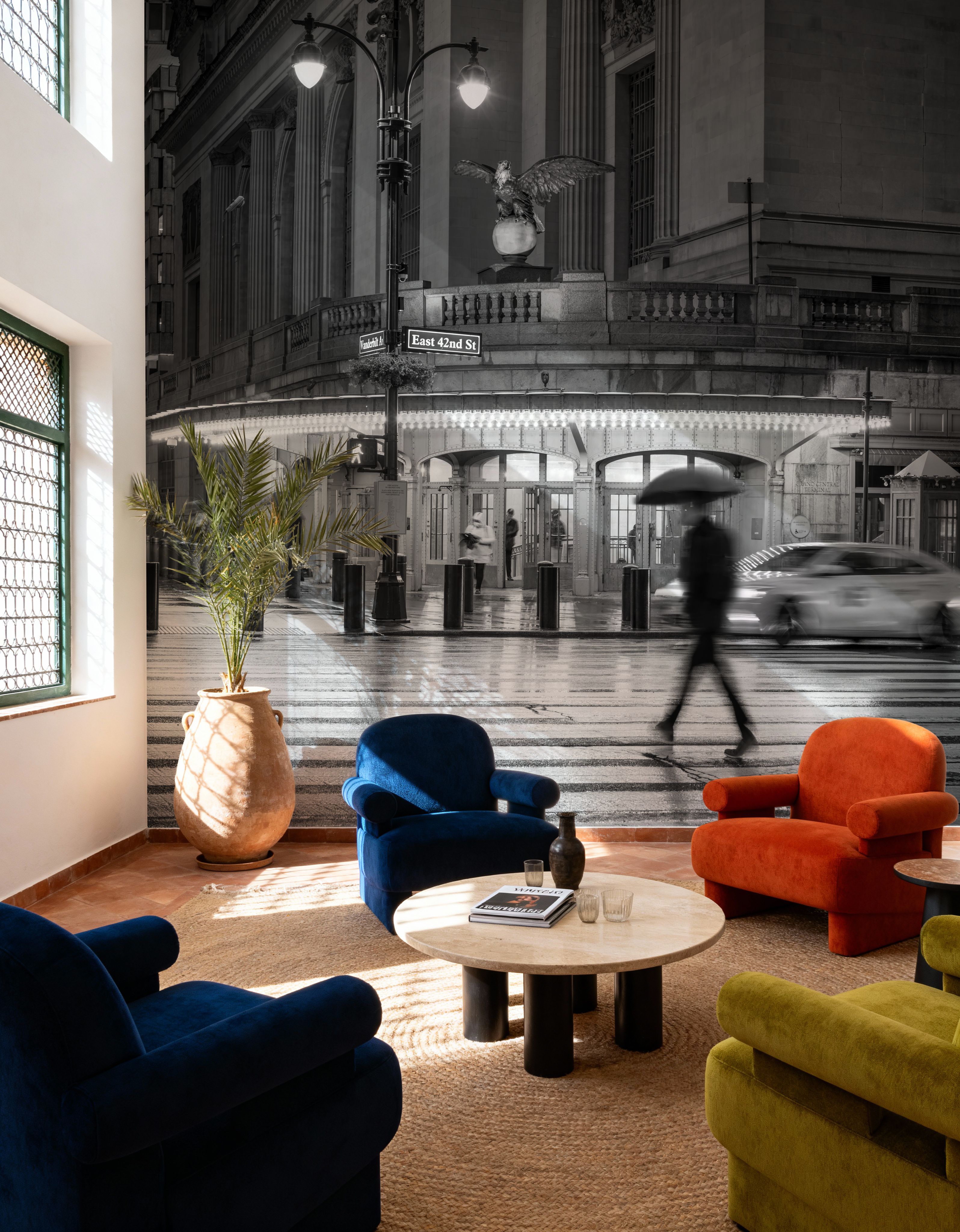 Wall Mural - Grand Central - Architecture Street mural wallpaper - Offices - Wallism US - Premium, Textured or Peel & Stick