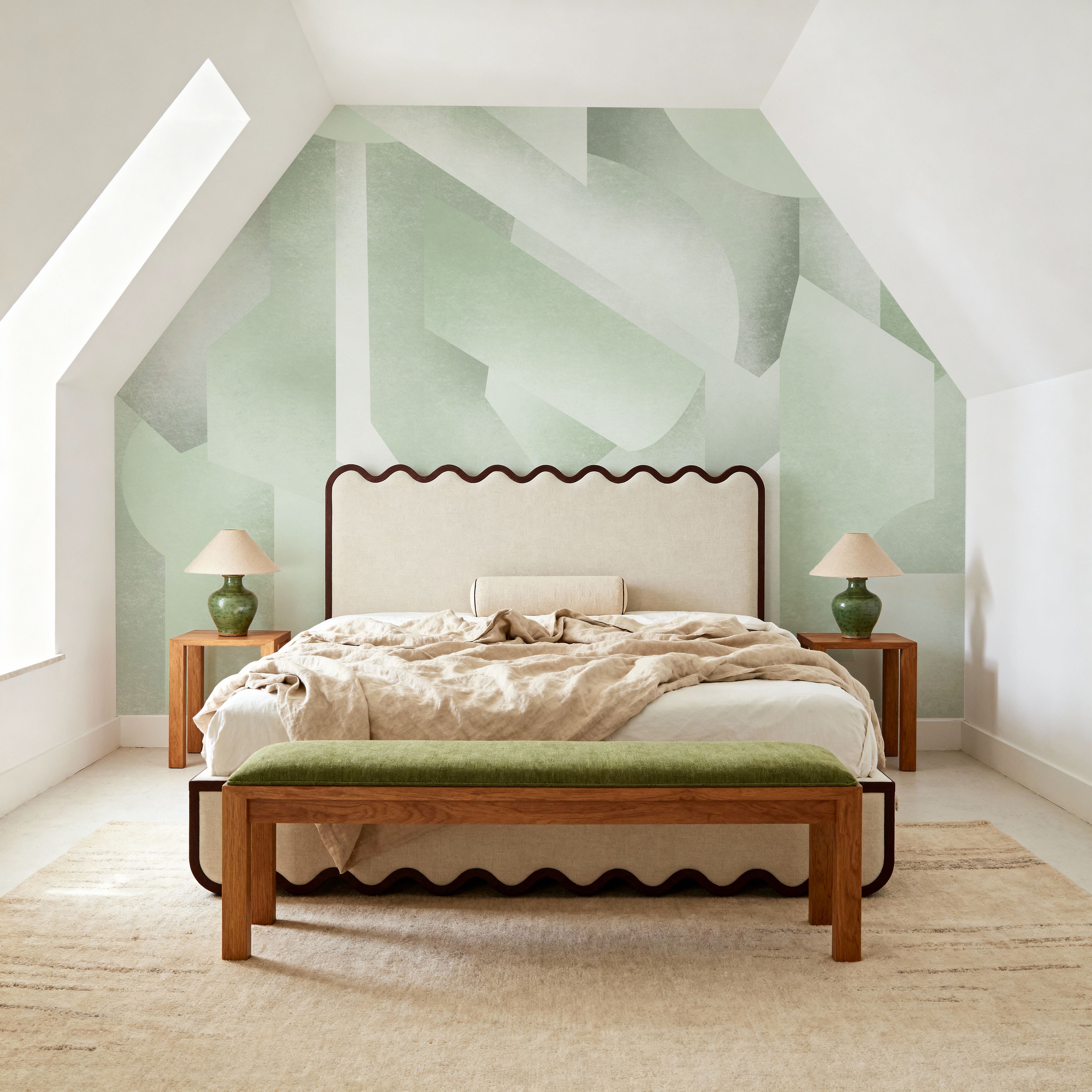 Chalky Geometrica, Laurel Green