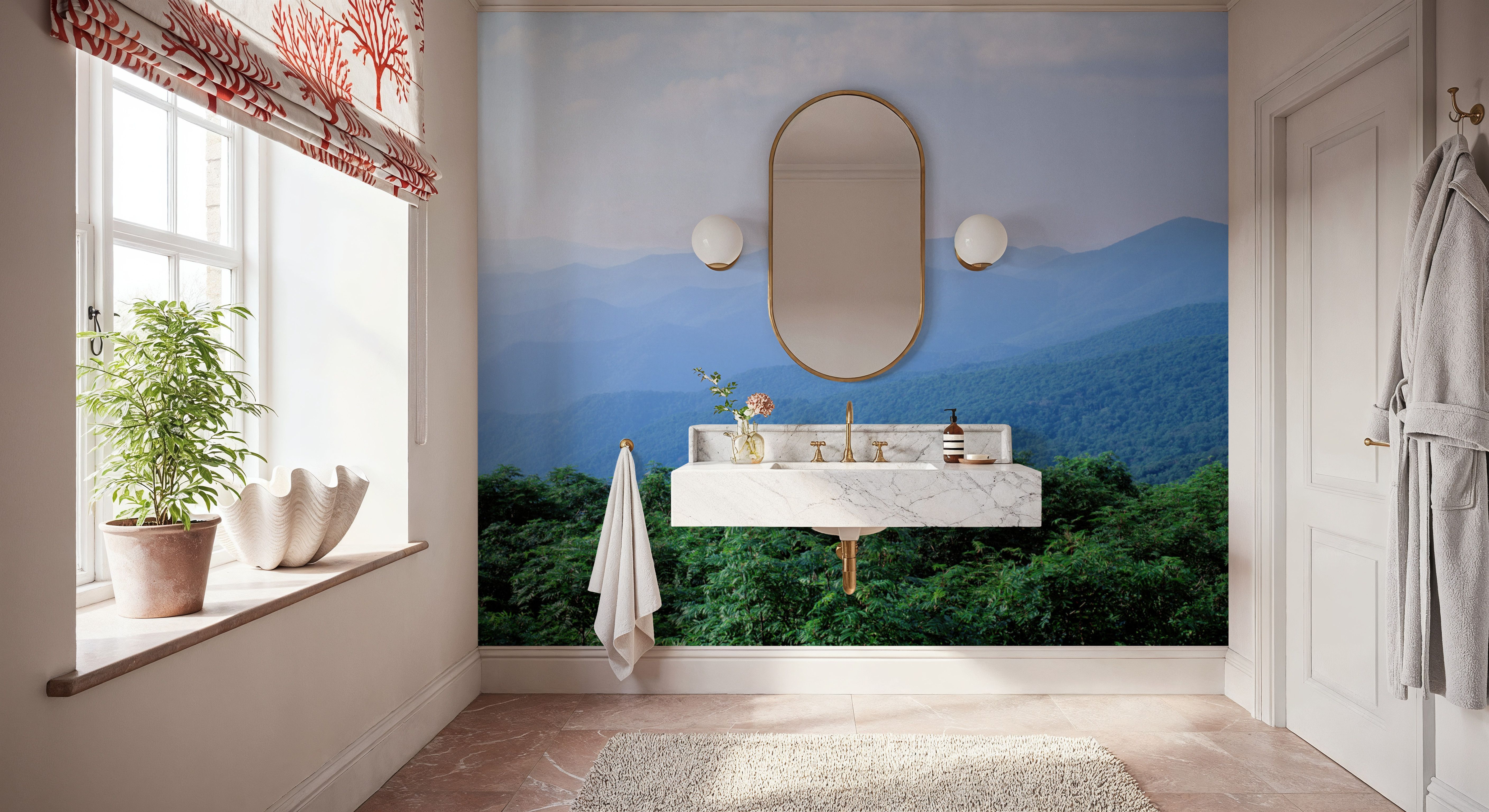 Blue Ridge Views, Papel pintado