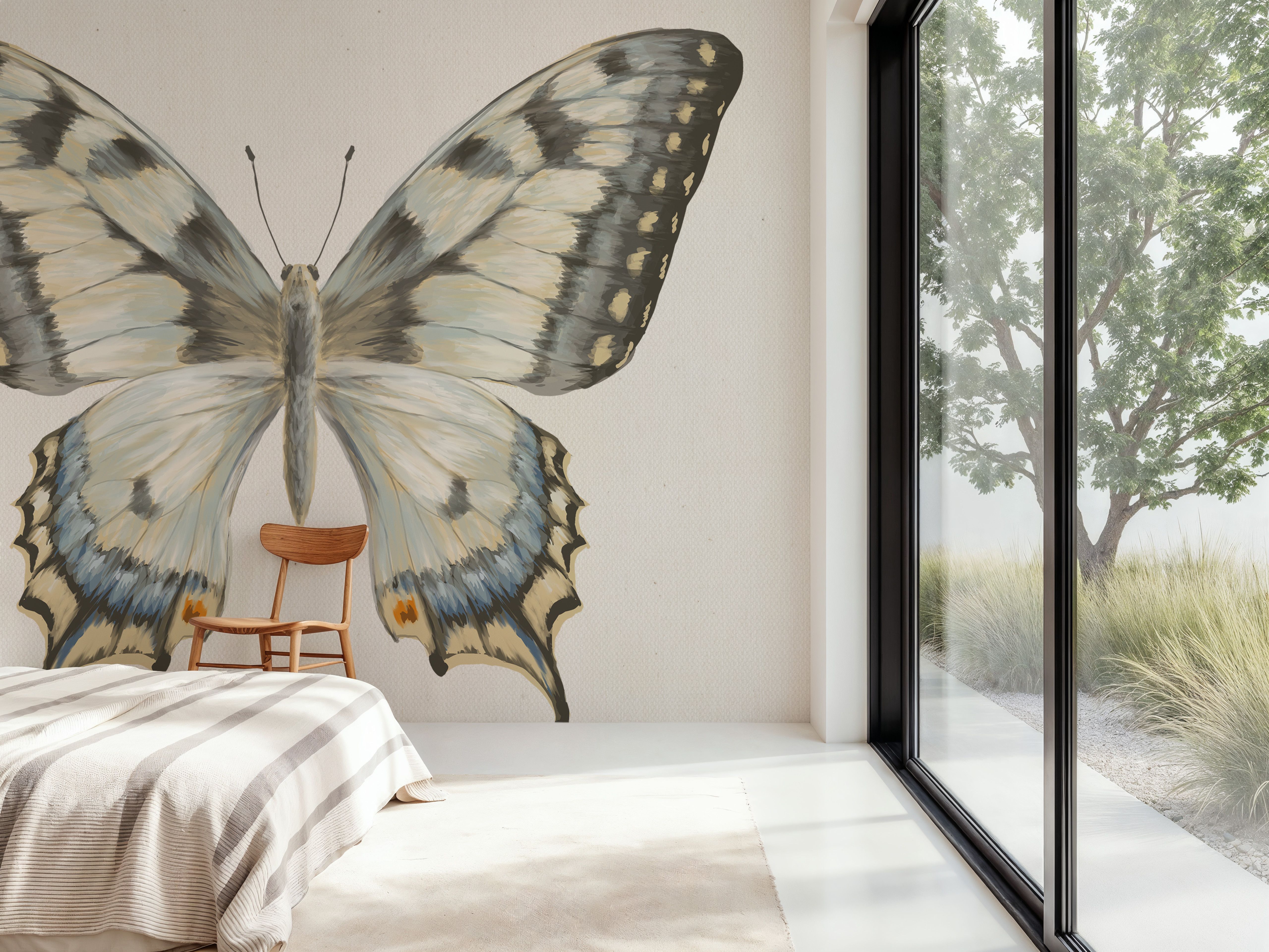 Beetles and Butterflies I Neutral