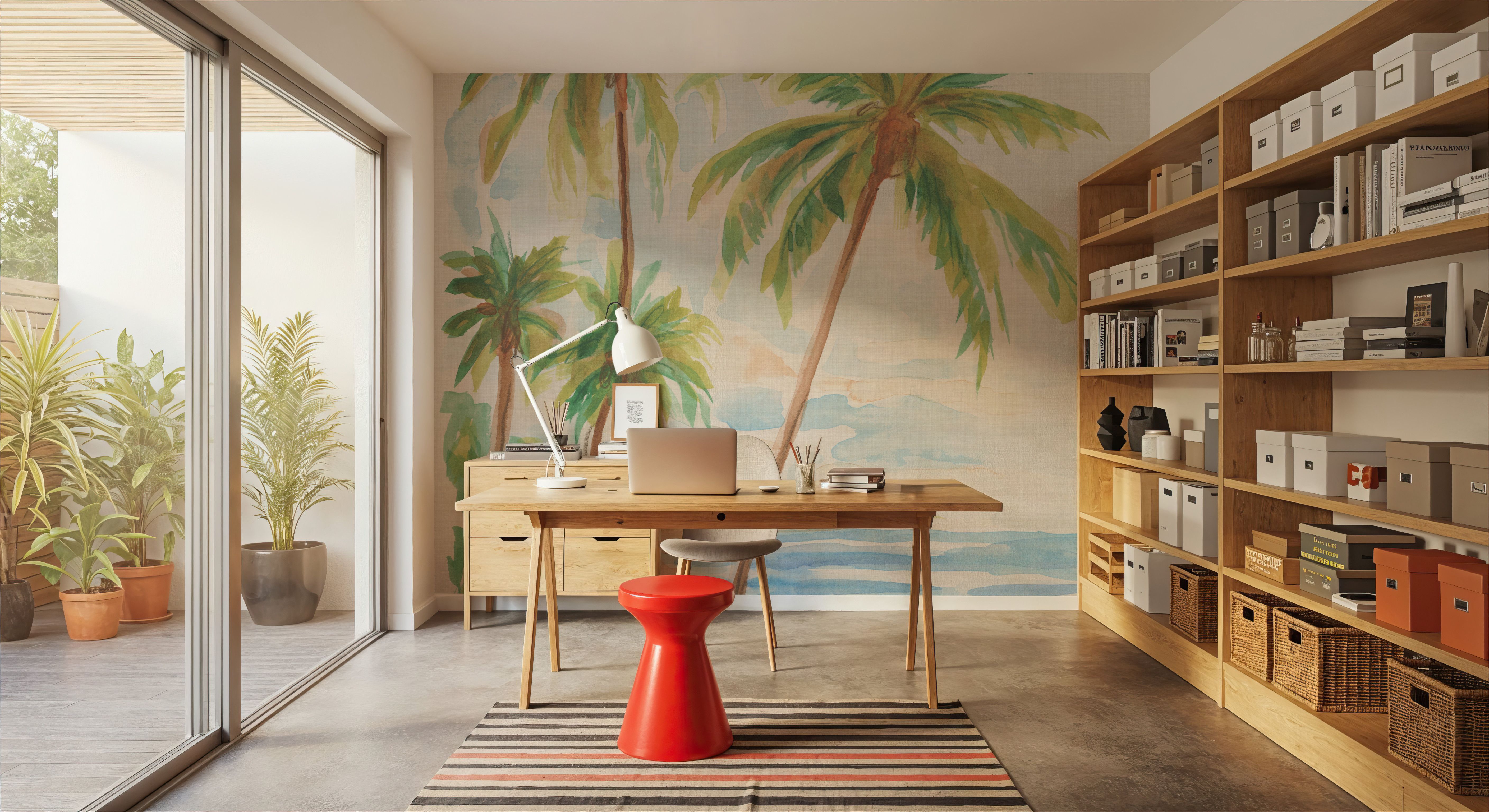 Playa Palms I, Tapeten
